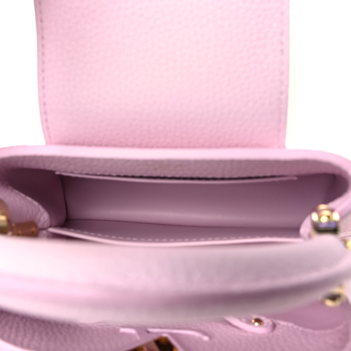 Taurillon LV Ski Capucines Mini Pearly Lilac