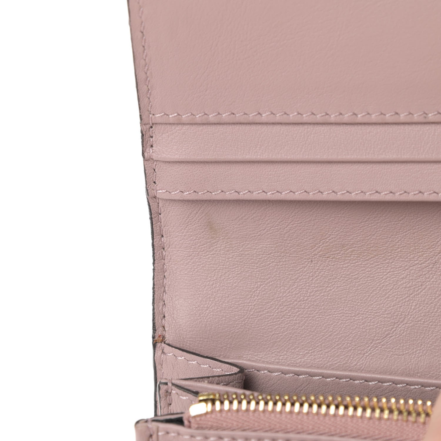 Burberry Calfskin House Check Porter Continental Wallet Pale Orchid 8 of 11