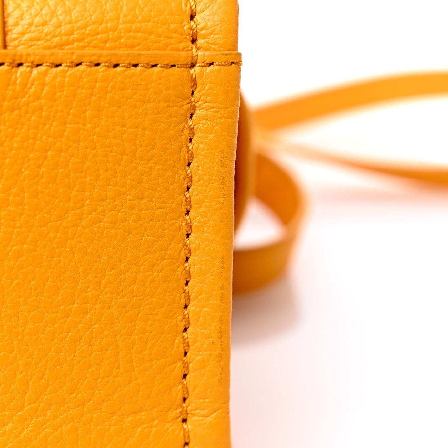 Grained Calfskin Small The Tote Bag Artisan Gold