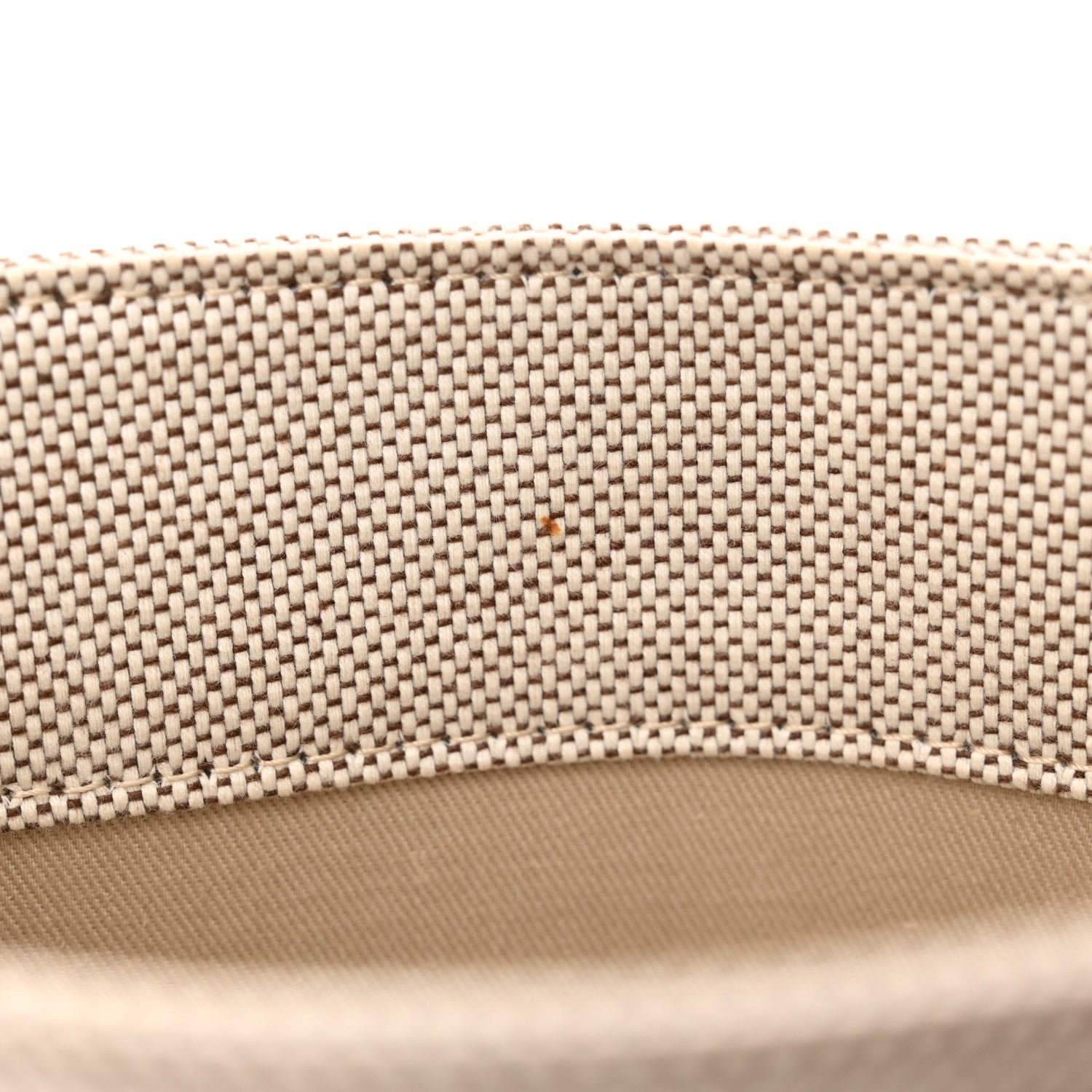 Chloe Cotton Calfskin Small Woody Ribbon Tote With Strap White Brown 11 of 13
