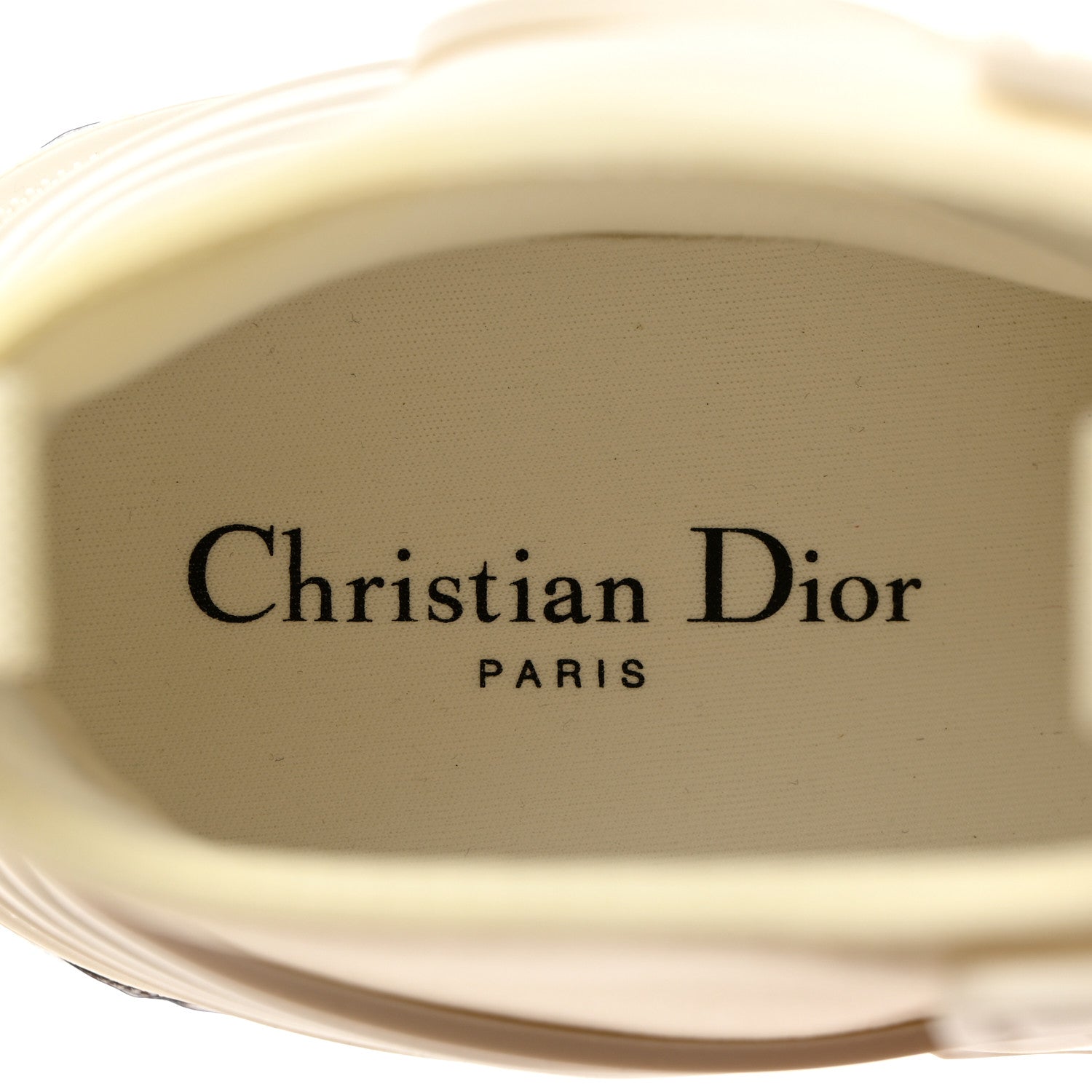 Christian Dior Neoprene Rubber Dior Genesis 30mm Ankle Boots 37 Off White 7 of 8