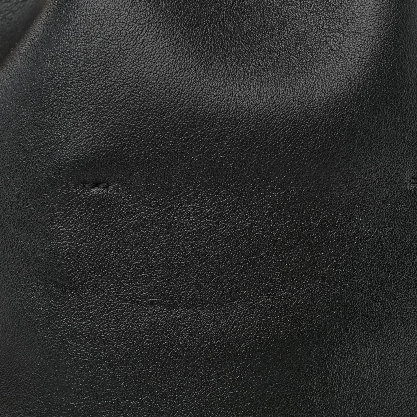 Vitello Grace F is Fendi Stamp Patch Perforated Small Mon Tresor Bucket Bag Black