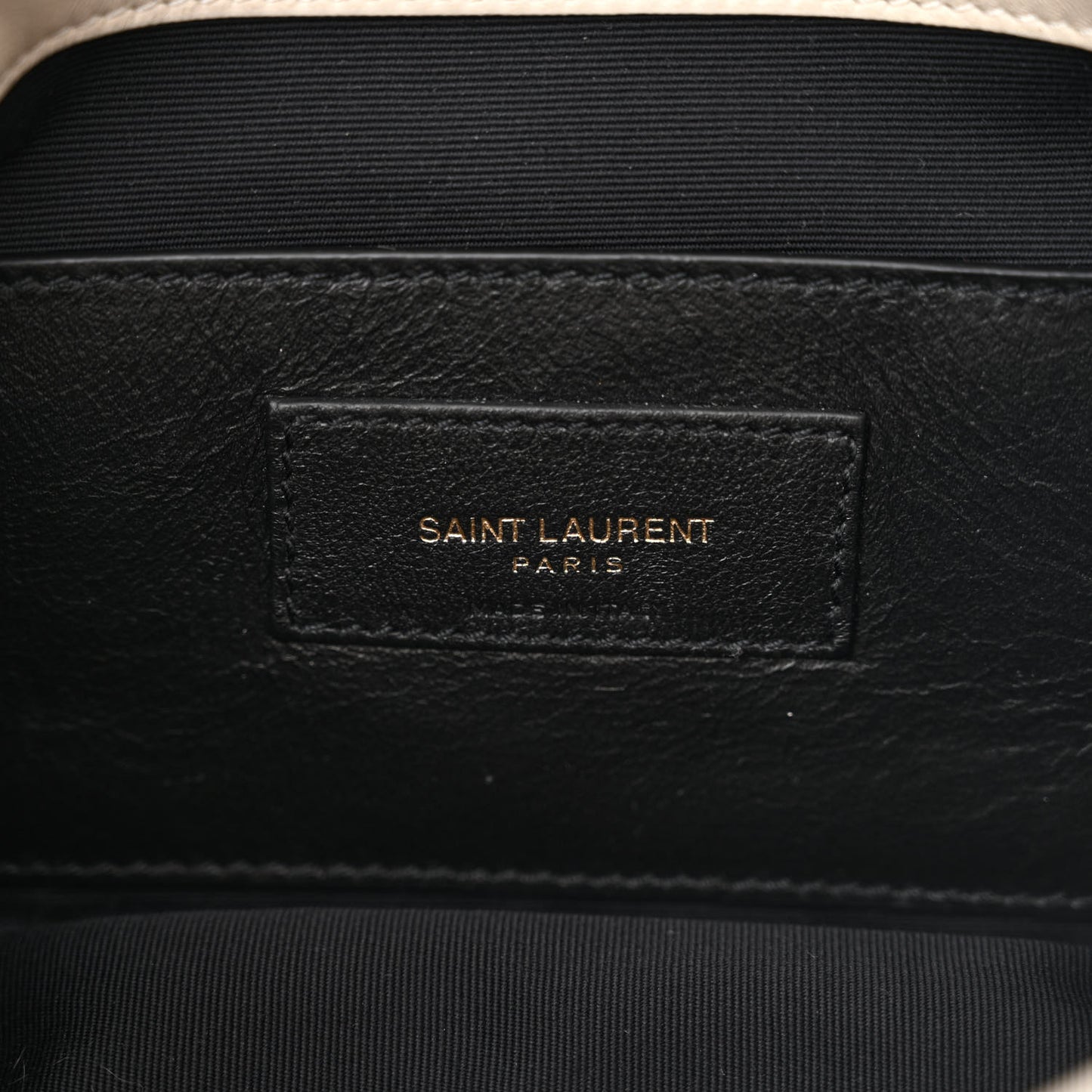 Lambskin Matelasse Monogram Mini Jamie 4.3 Blanc Vintage