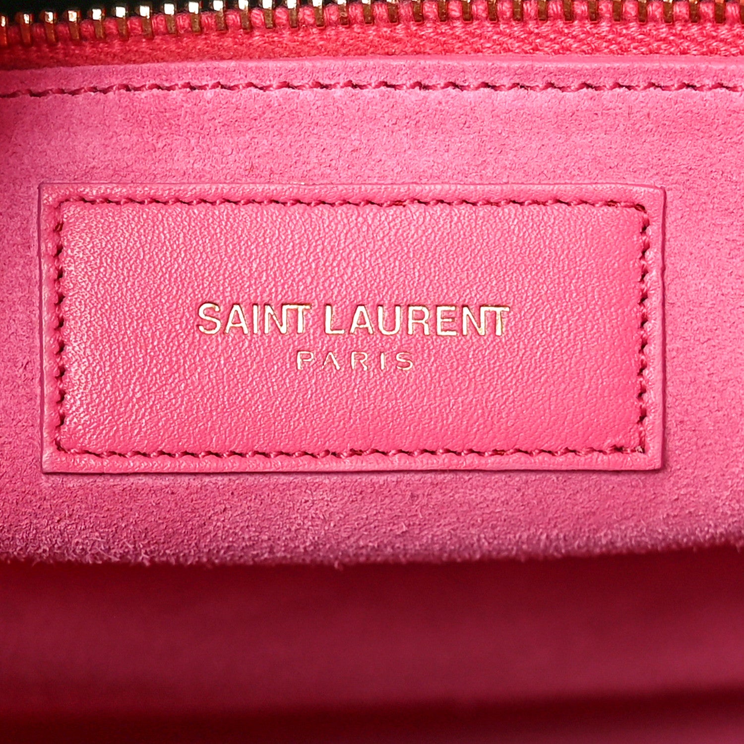Saint Laurent Calfskin Large Sac De Jour Carryall Bubblegum 6 of 14
