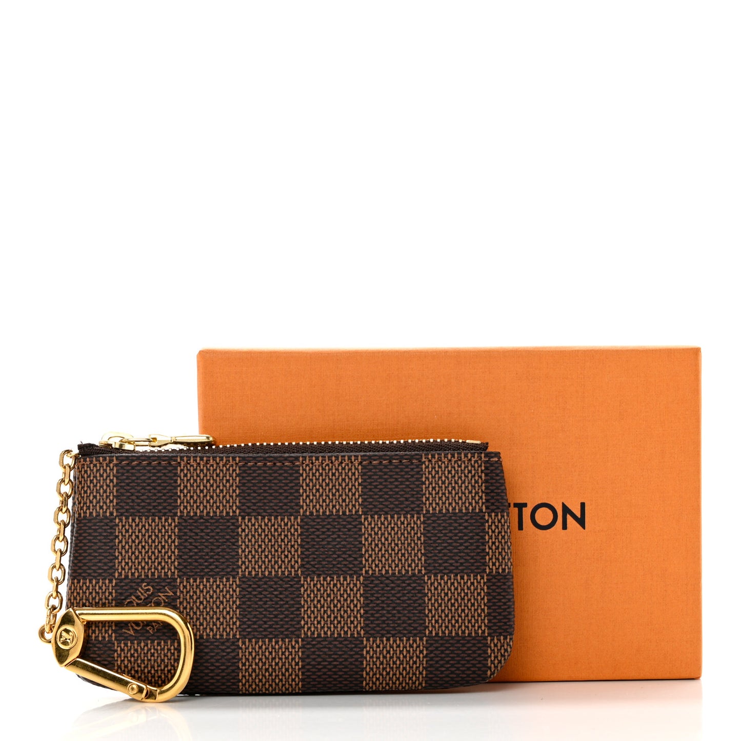 Damier Ebene Key Pouch