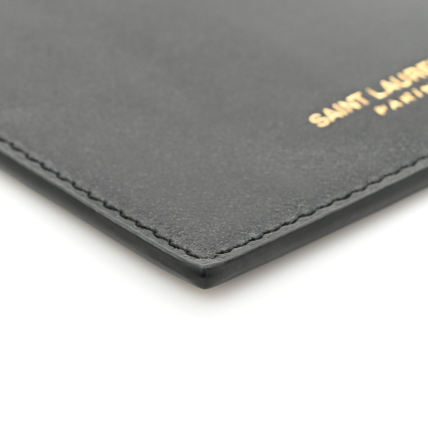 Calfskin 5 Fragments Card Holder Black