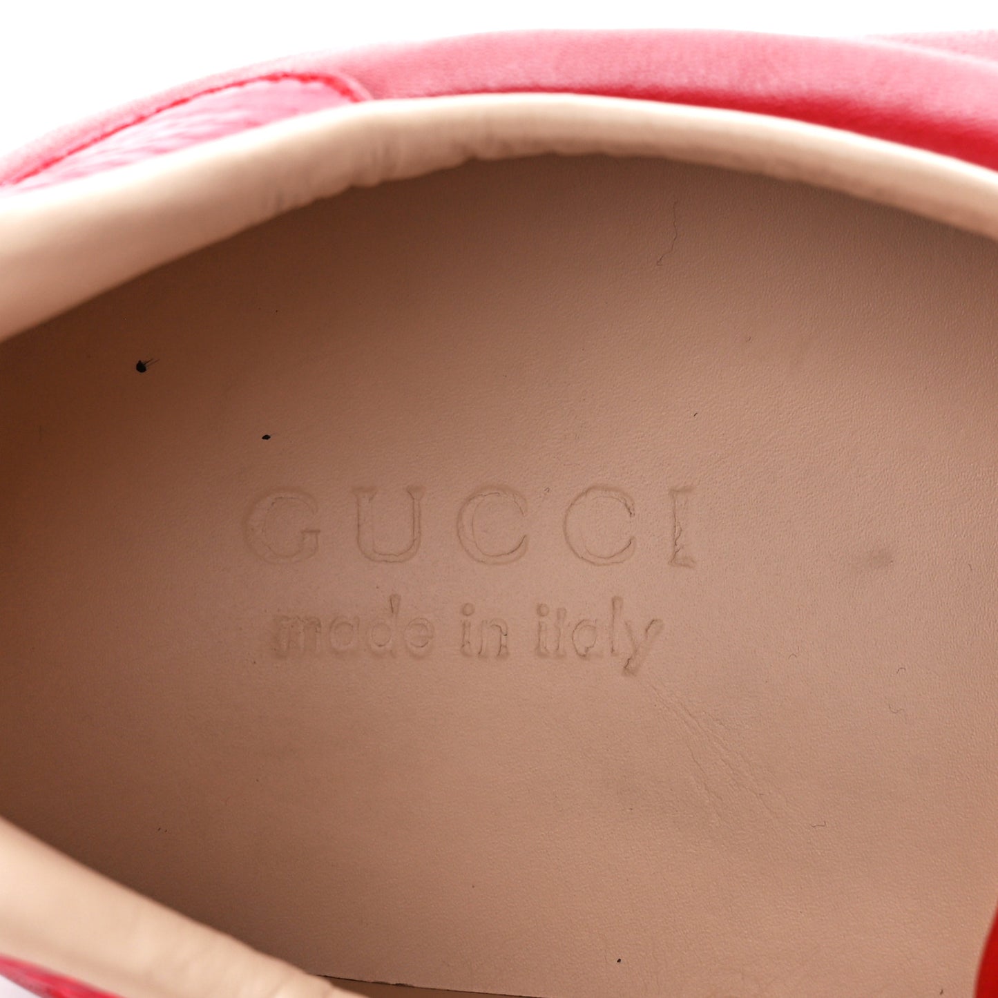 Miro Soft Calfskin Laminated Ayers Web Bee Embroidered Mens Ace Sneakers 12 Hibiscus Red Red Flame Notte