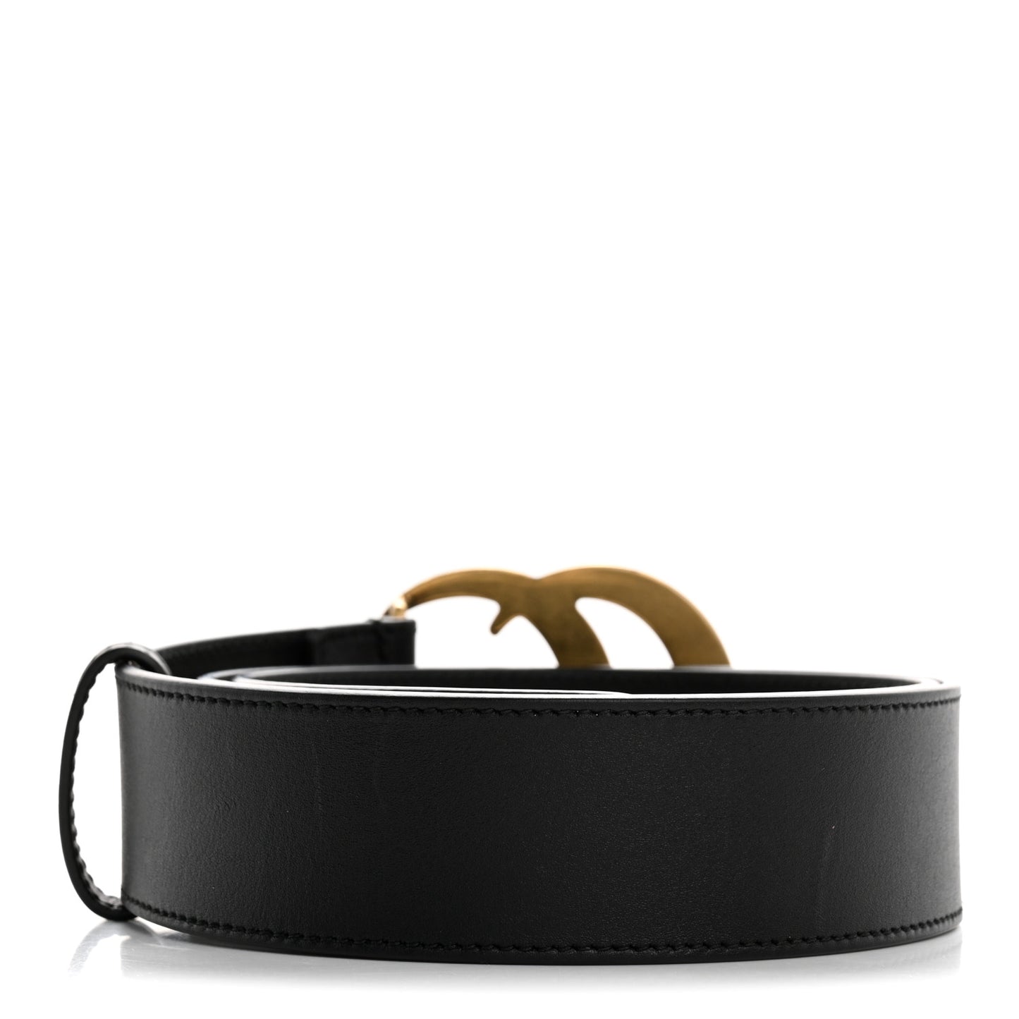 Calfskin Double G 40mm Belt 85 34 Black