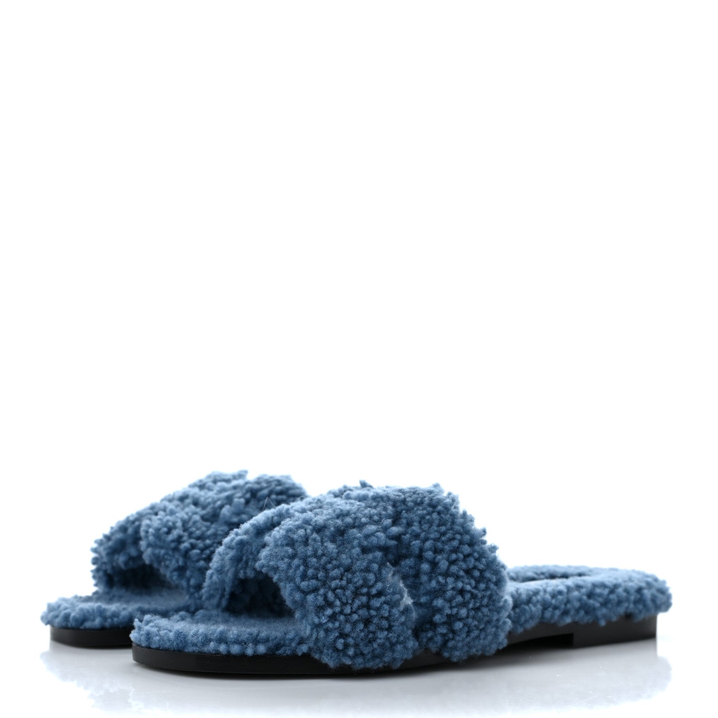 Woolskin Oran Sandals 35.5 Bleu