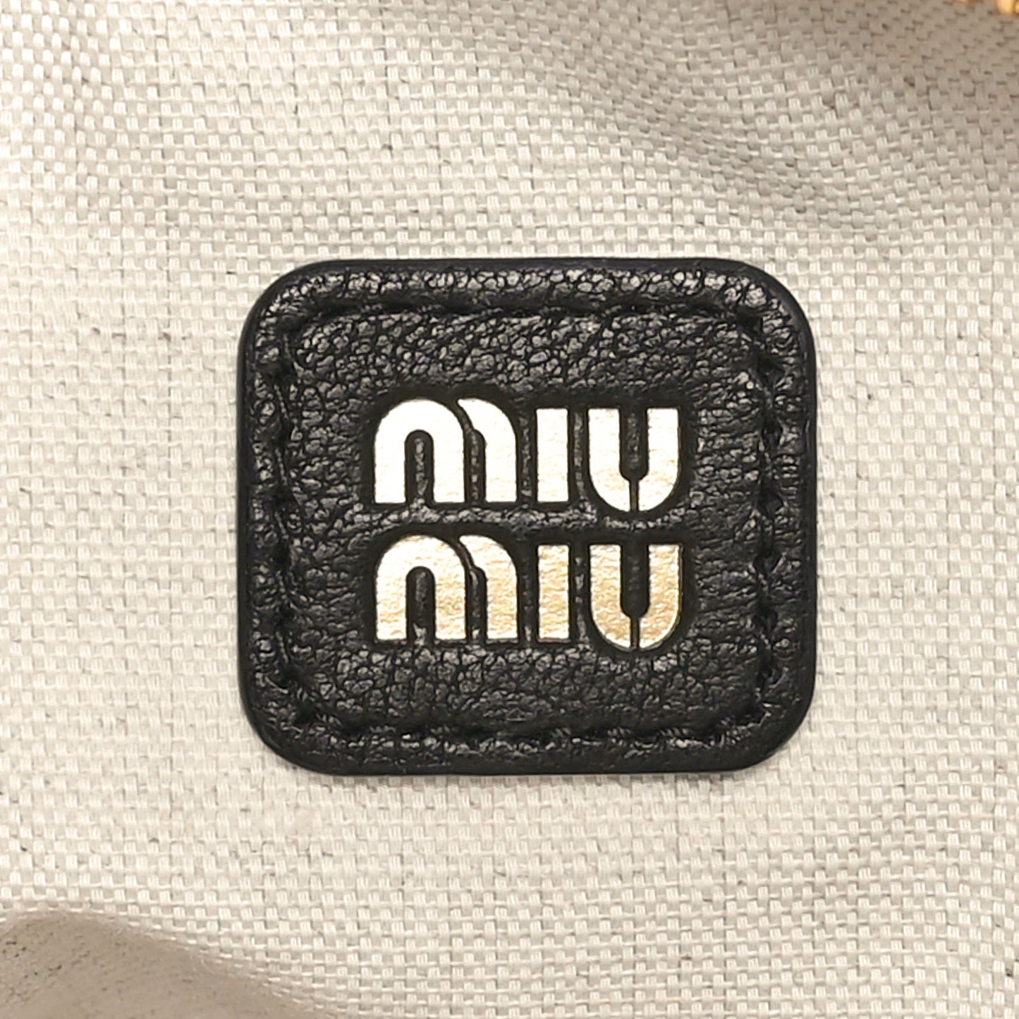 Nappa Mini Pouch Black