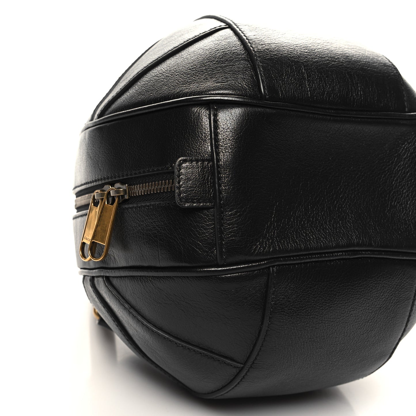 Piuma Lux Energy Tifosa Basketball Shaped Shoulder Bag Black