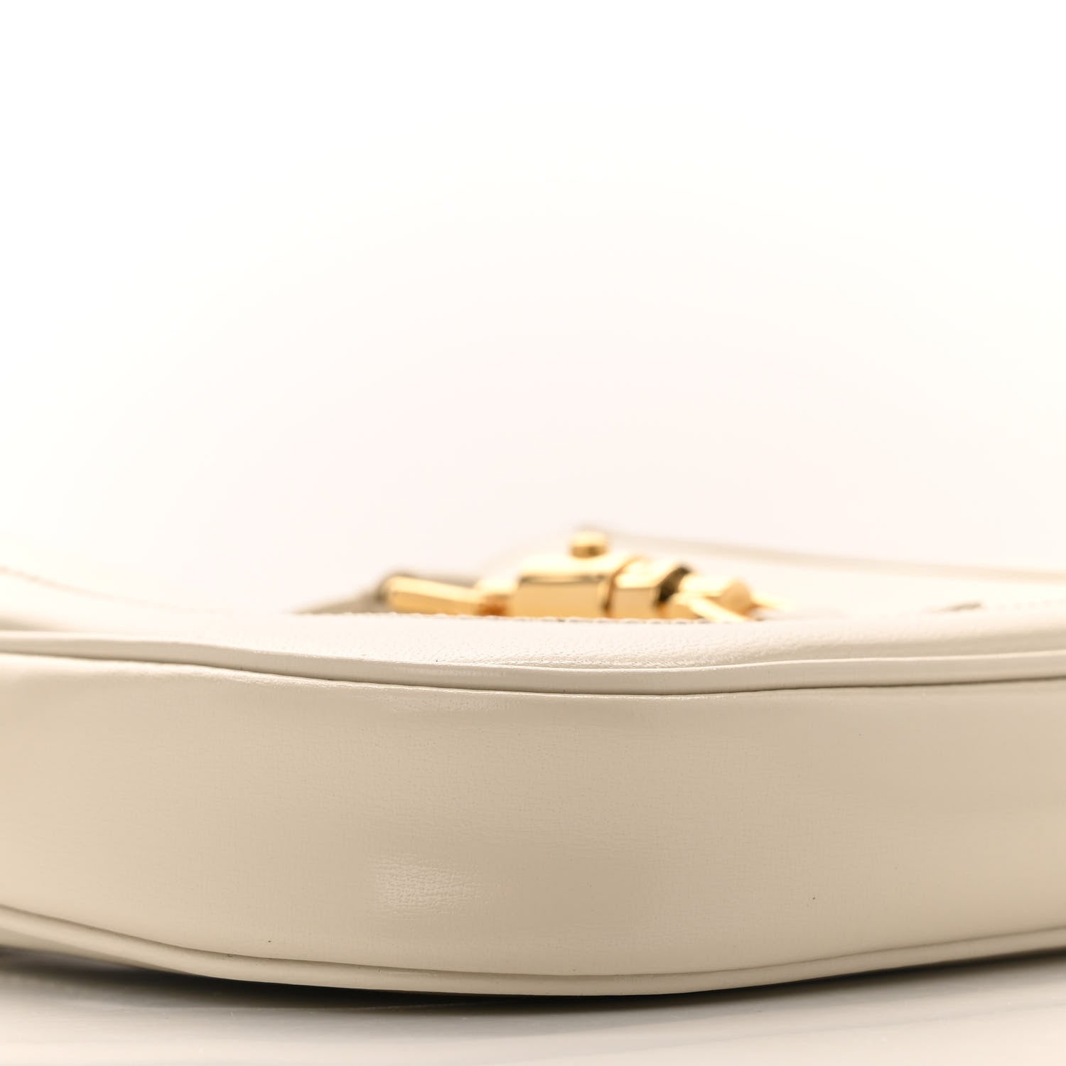 Gucci Boarded Dyana Lux Calfskin Mini Jackie 1961 Hobo Mystic White 9 of 13