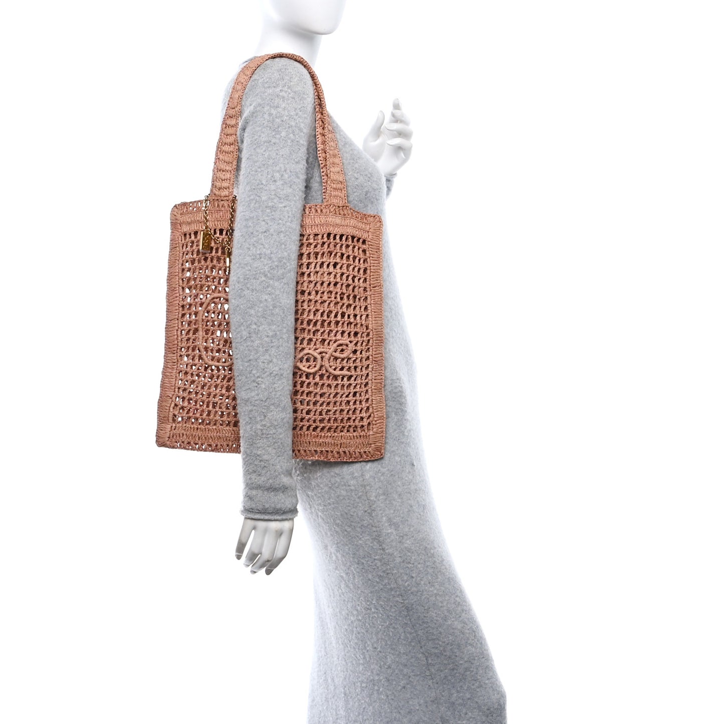 Raffia Summer Banana Tote Summery Beige