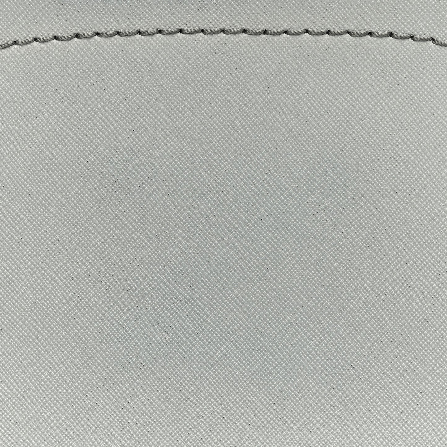 Saffiano Playback Boxed Dome Crossbody Grey