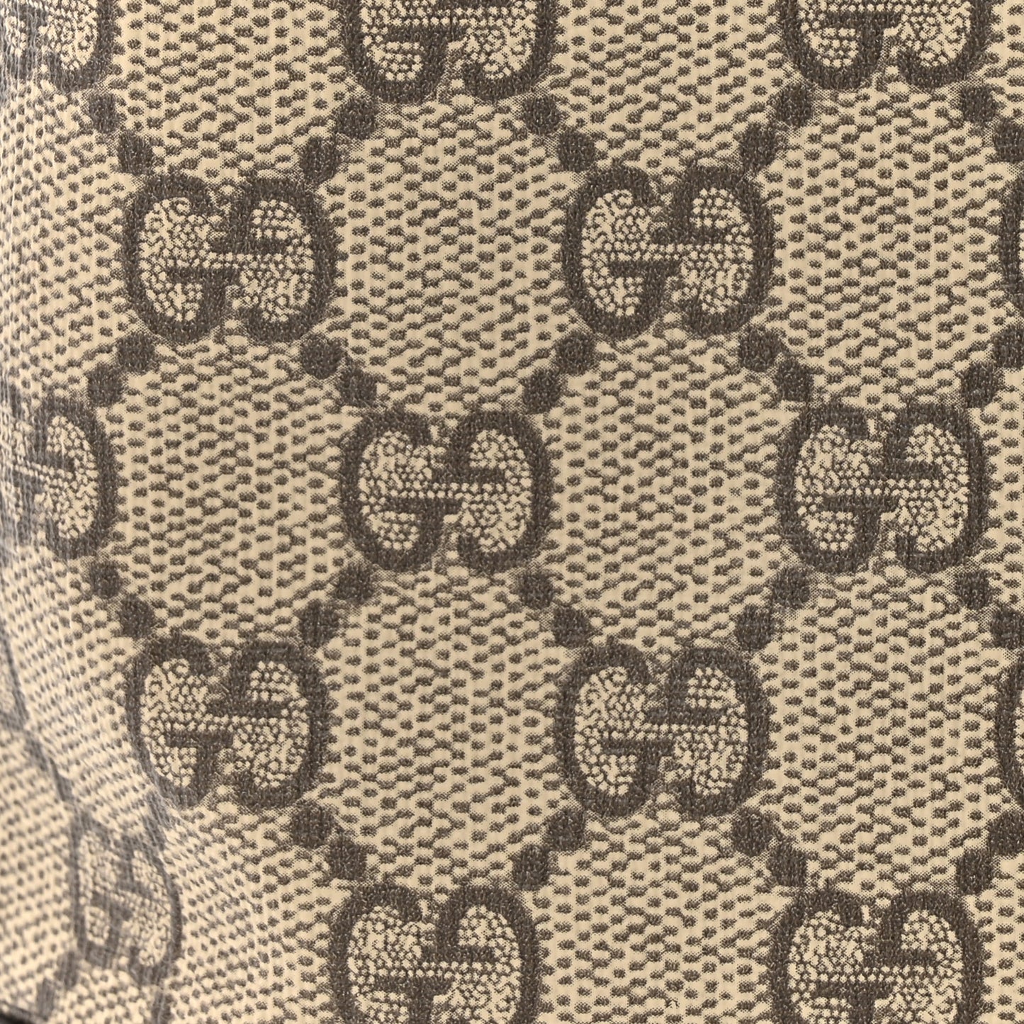 GG Supreme Monogram Web Mini Ophidia Bucket Bag Brown