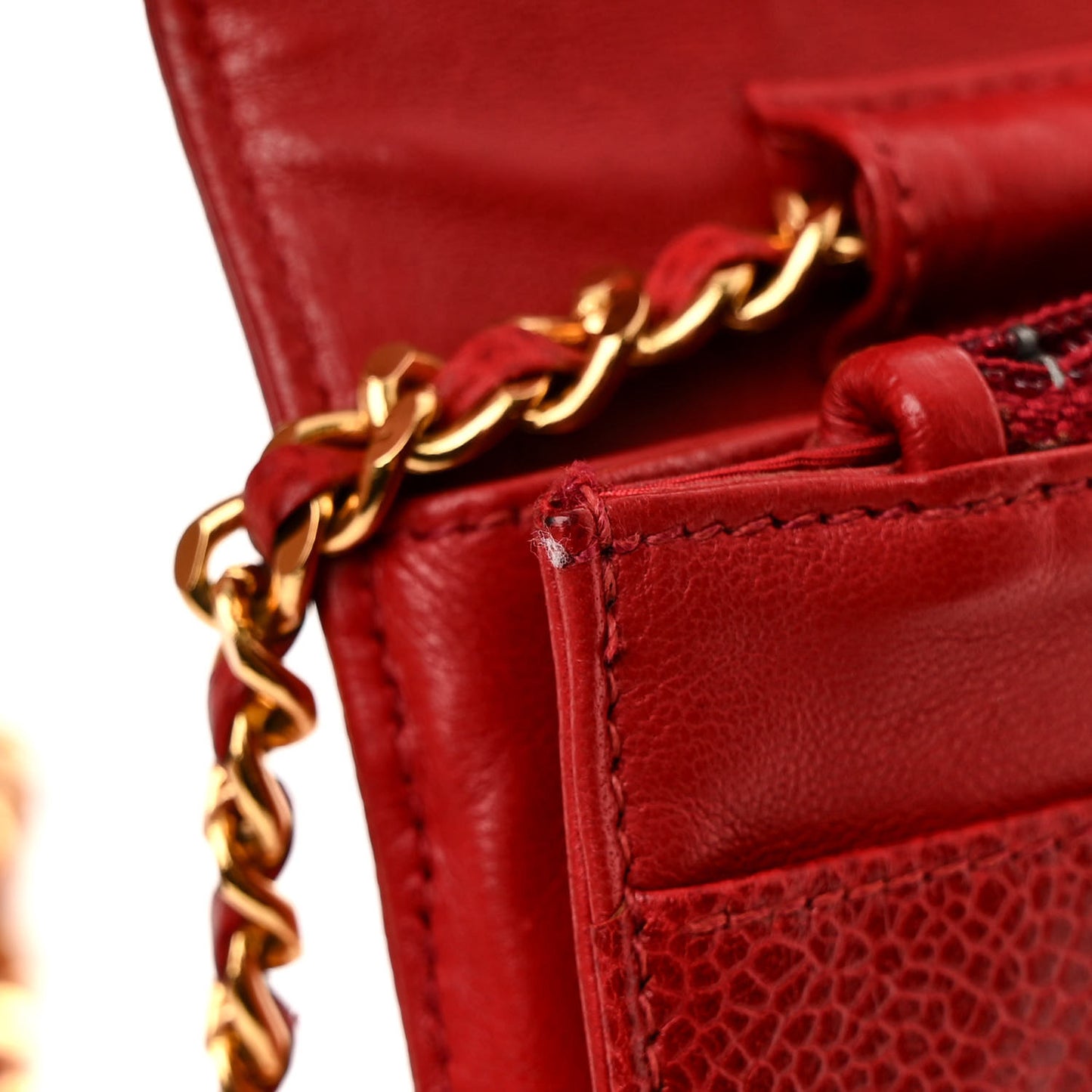 Caviar Timeless CC Wallet On Chain WOC Red