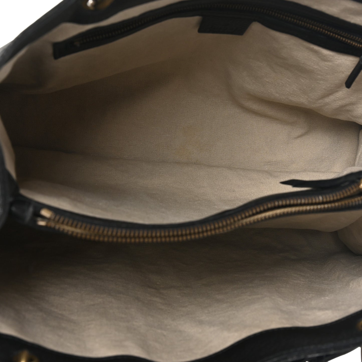 Calfskin Bamboo Handle Tote Black
