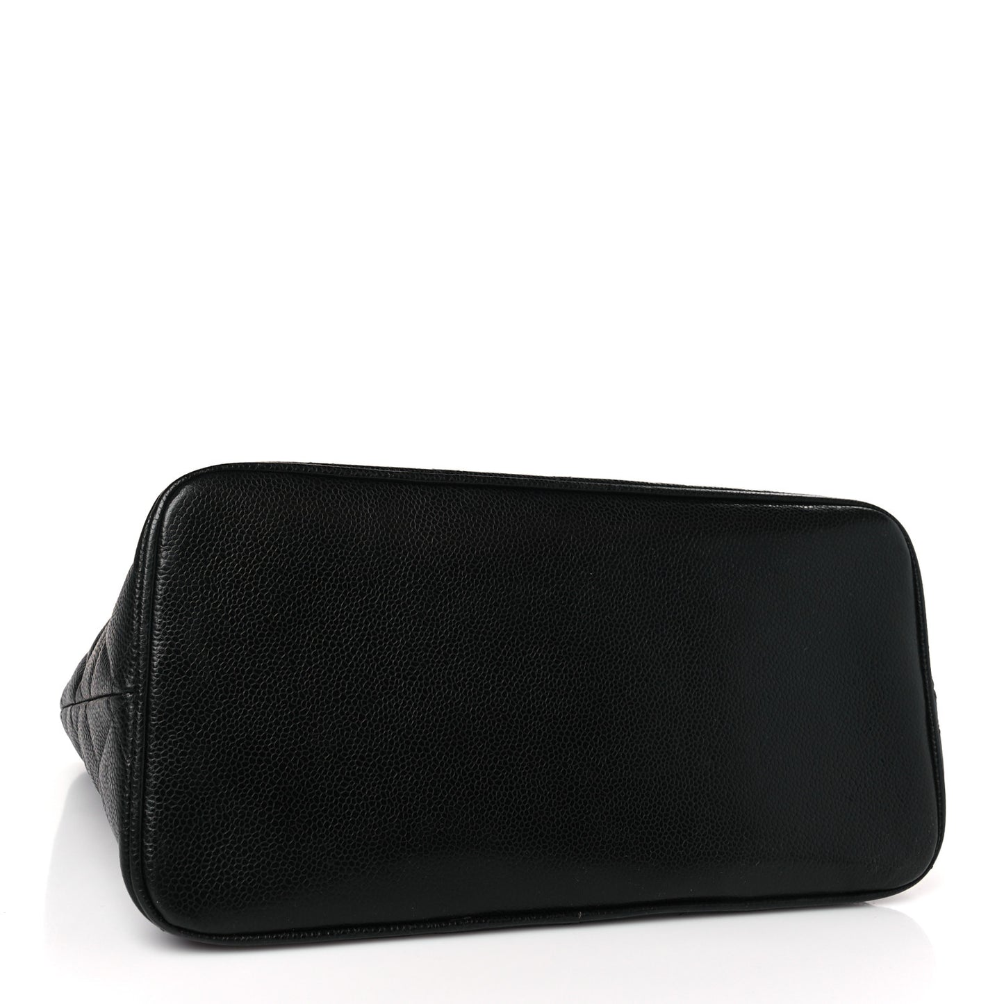 Caviar Quilted Medallion Tote Black