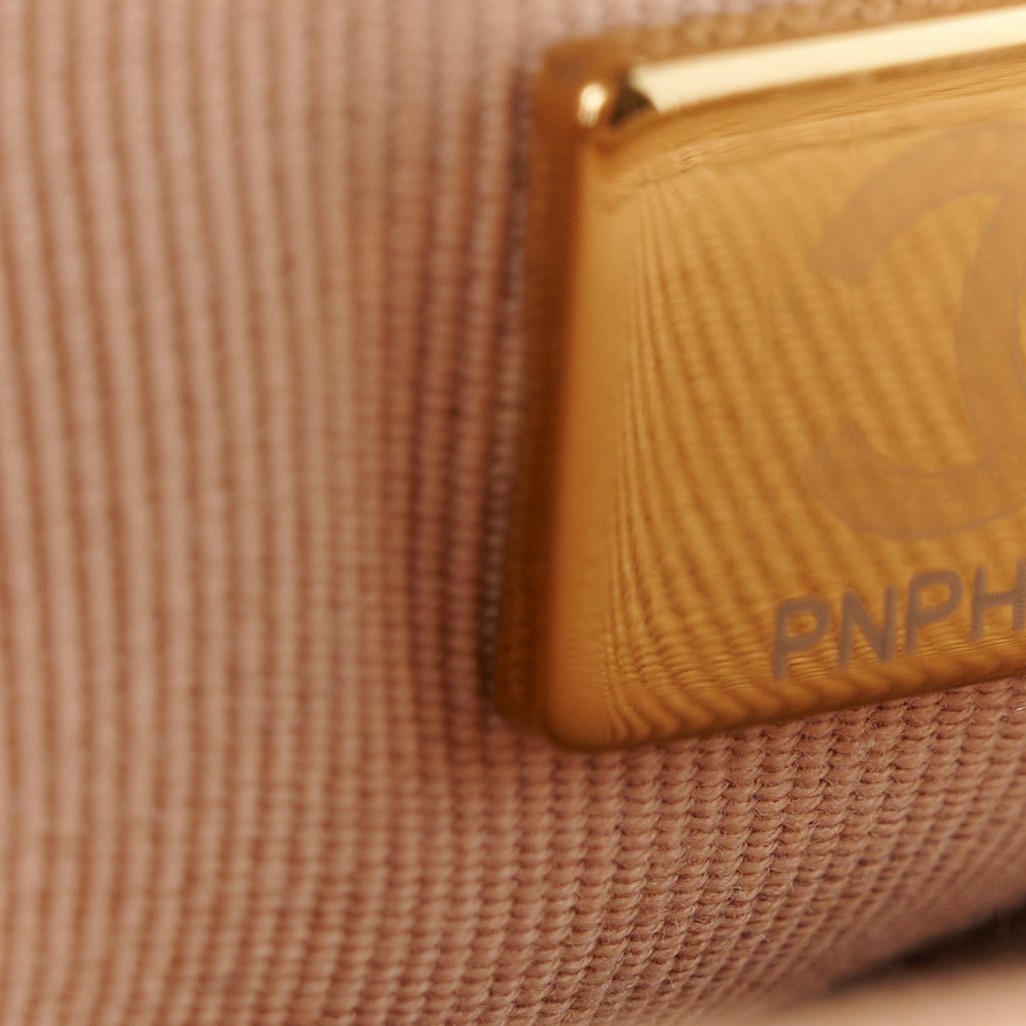 Caviar Quilted Wallet on Chain WOC Dark Beige