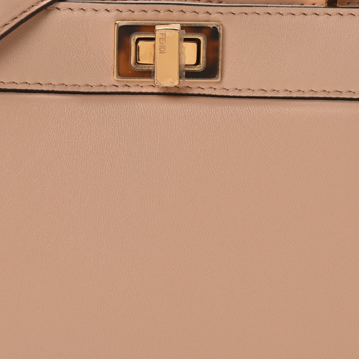 Shiny Nappa Plexiglass Petite Peekaboo I SEE U Satchel Light Rose