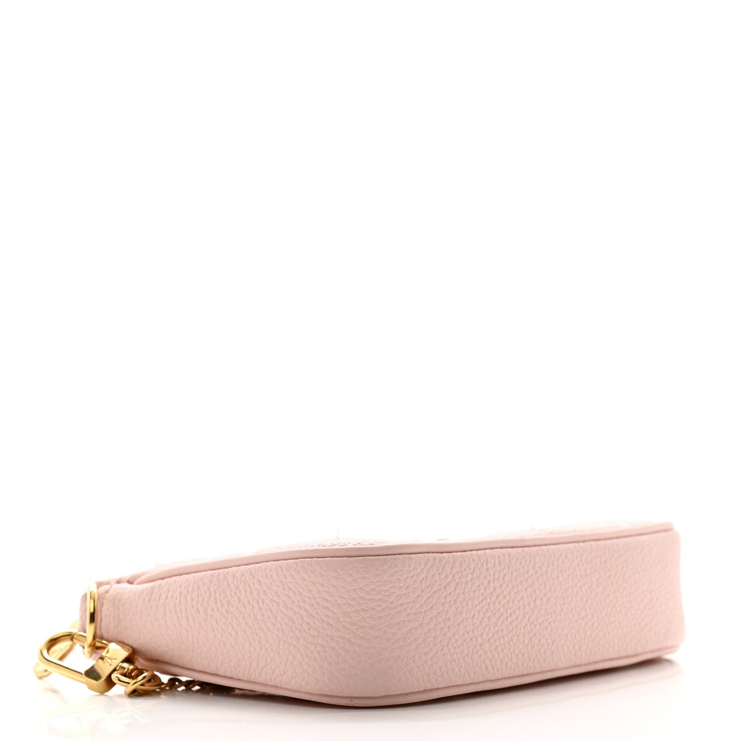 Empreinte Monogram Giant Broderies Mini Pochette Accessories Pink Creme
