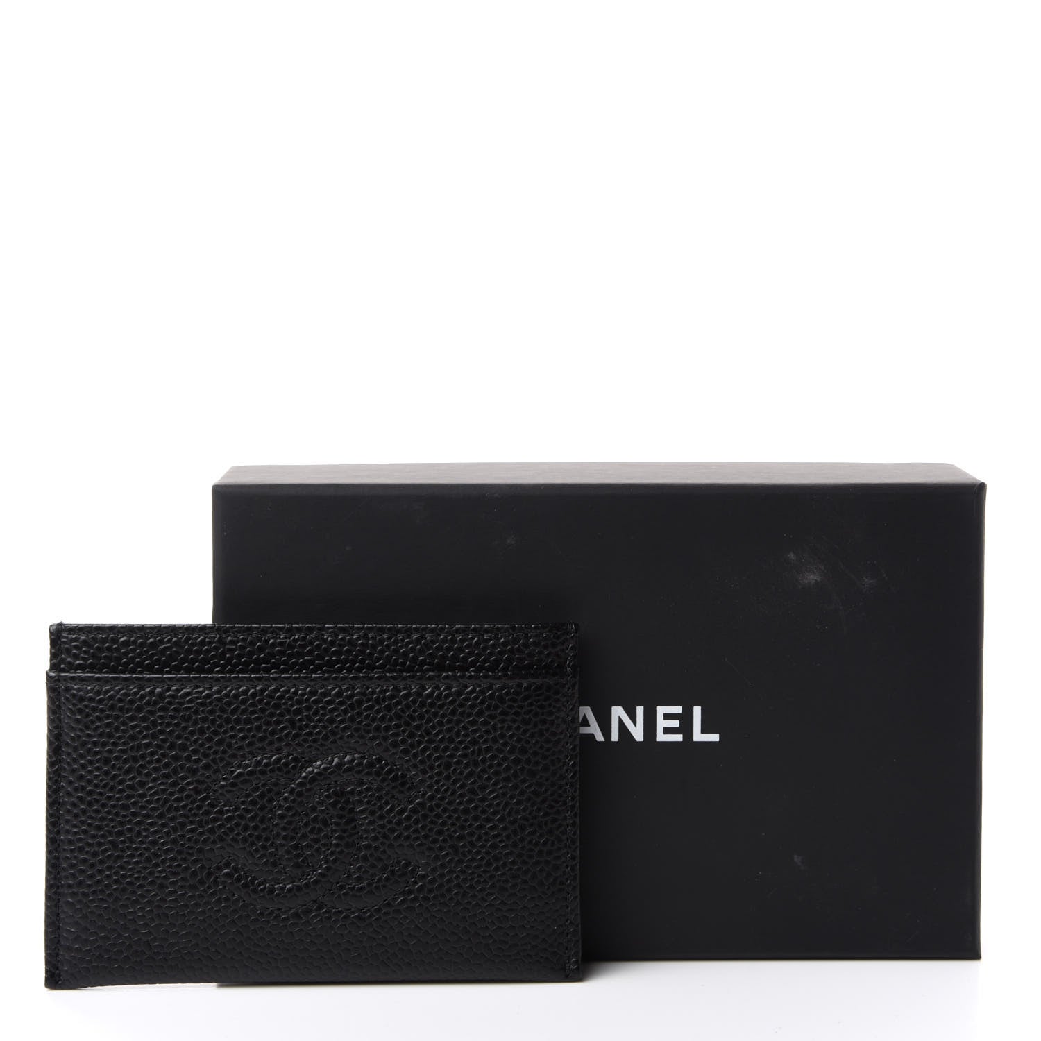 Chanel Caviar Timeless CC Card Holder Black 7 of 7