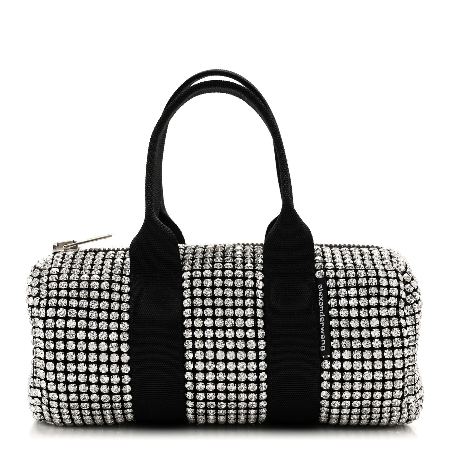 Mesh Crystal Cruiser Mini Duffle White