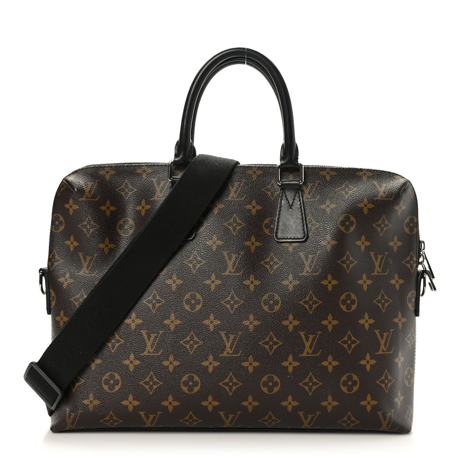 Louis Vuitton Monogram Macassar Porte-Documents Jour 1 of 8