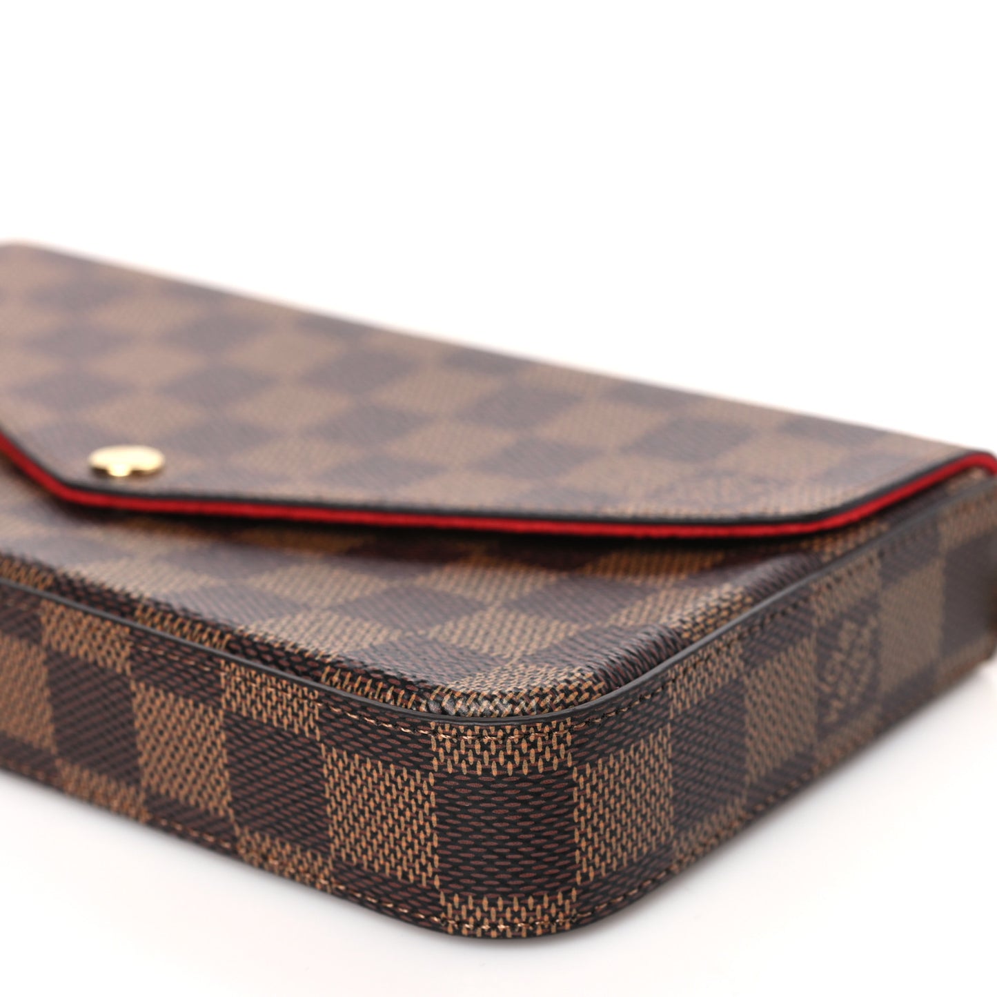 Damier Ebene Pochette Felicie Chain Wallet