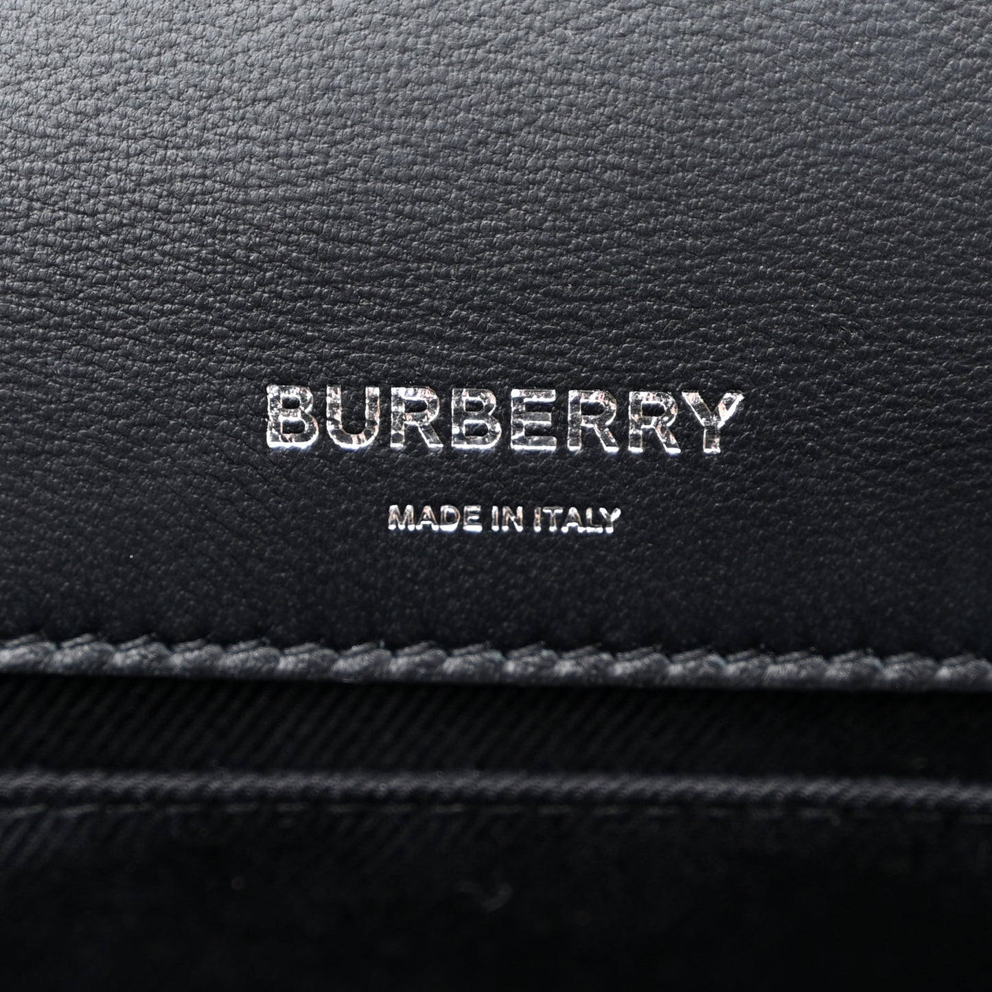 Quilted Horseferry Print Small Lola Bag Black