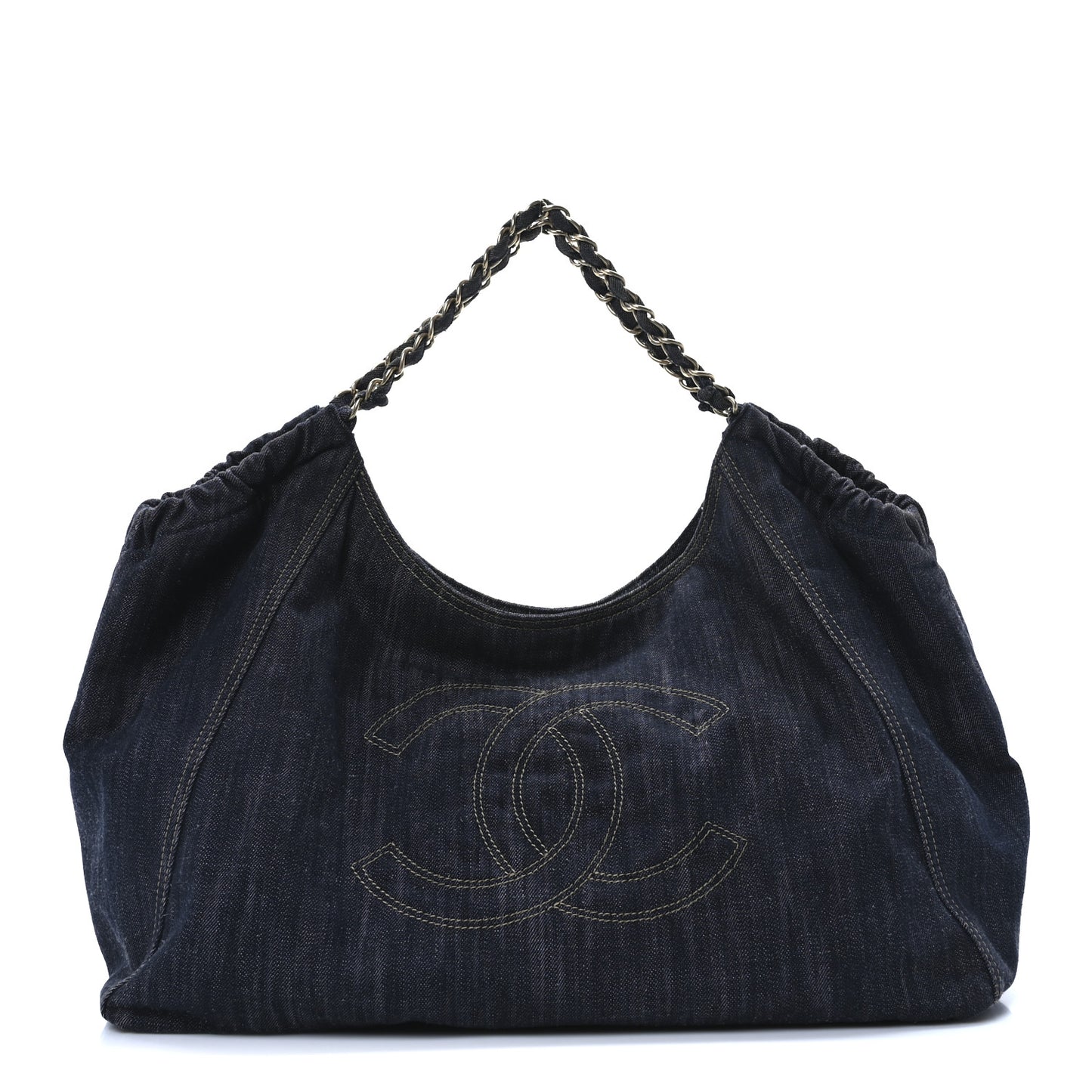Denim XL Coco Cabas Tote Blue