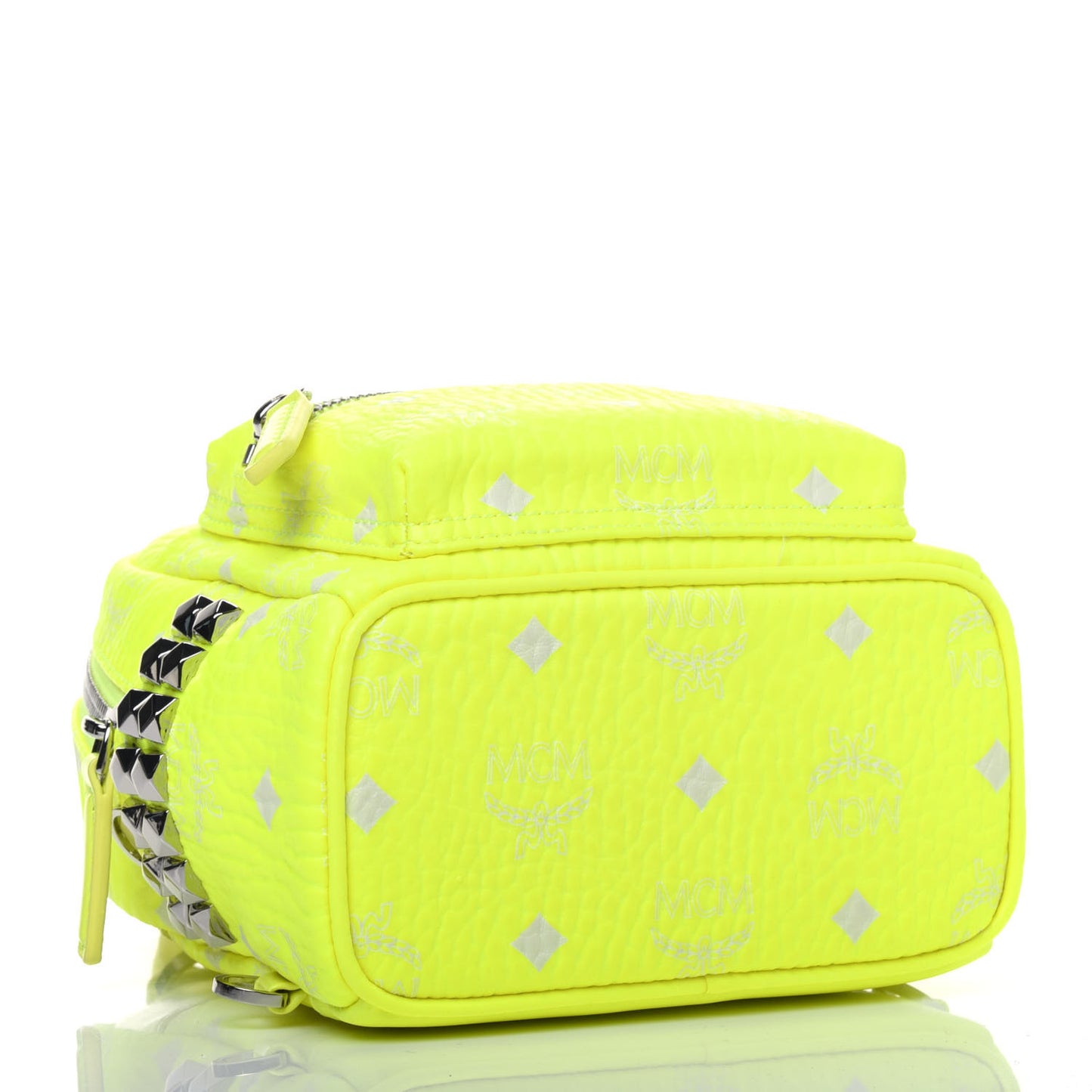 Visetos Side Stud X-Mini Stark Bebe Boo Backpack Neon Yellow