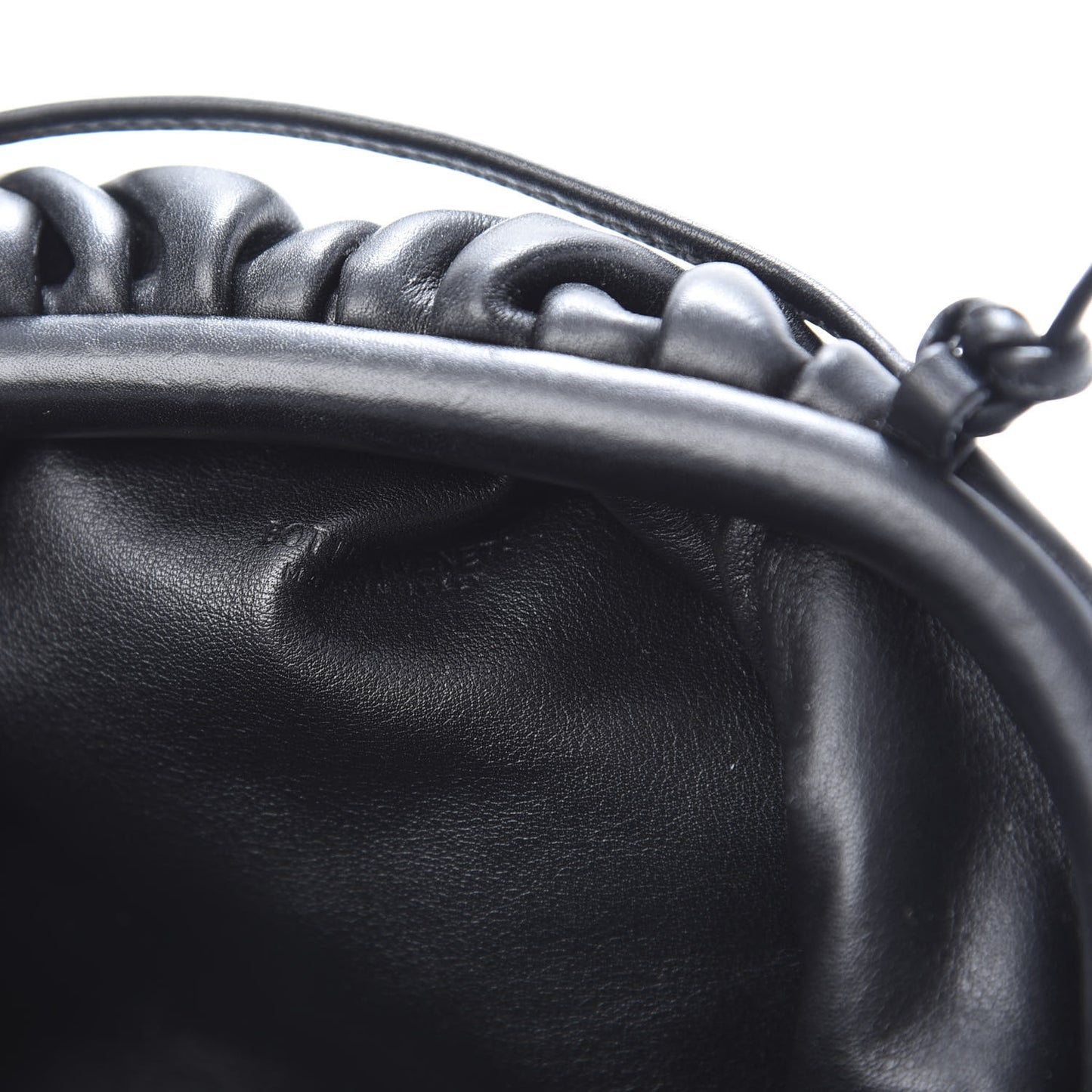 Butter Calfskin The Mini Pouch Black