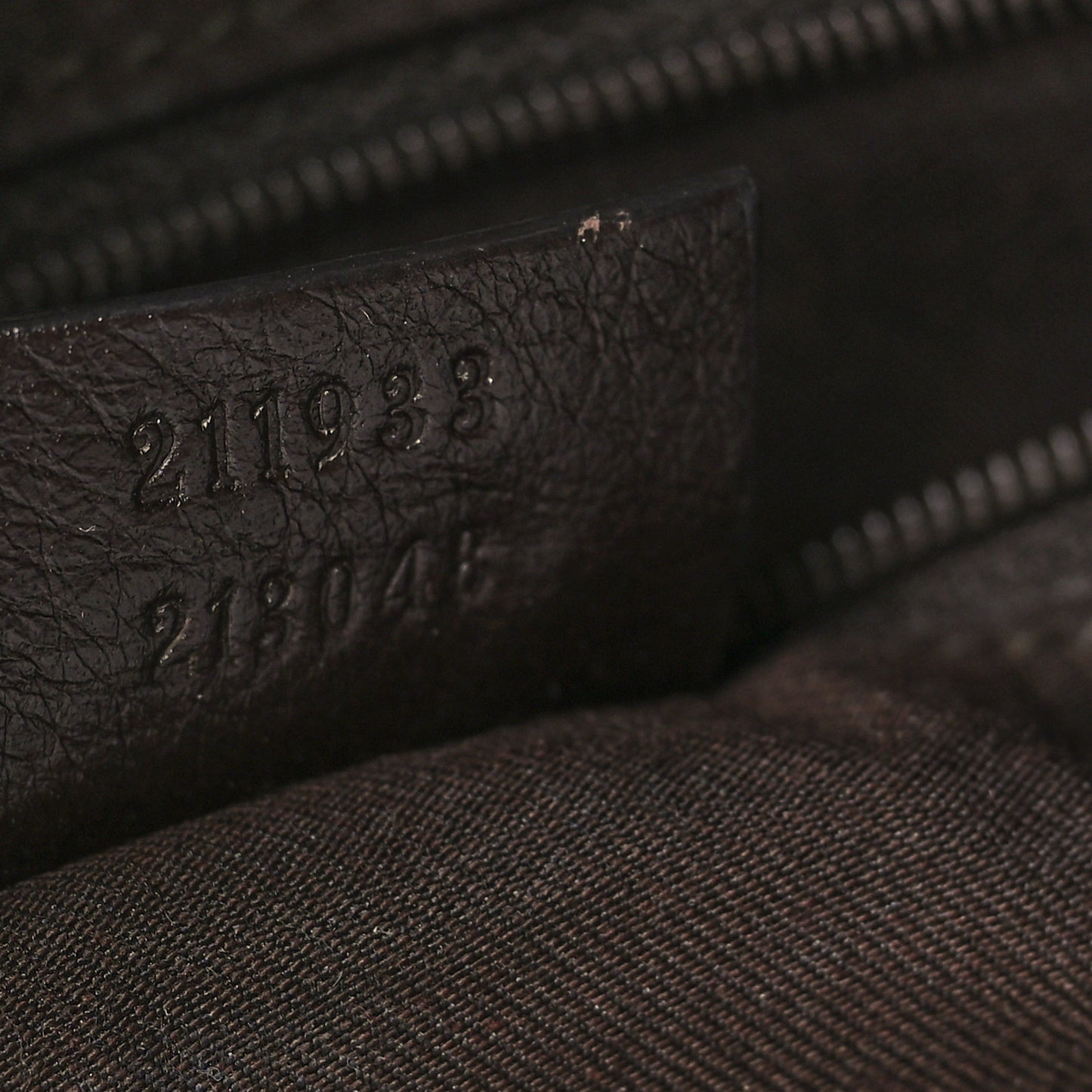 Monogram Large New Ladies Web Hobo Dark Brown