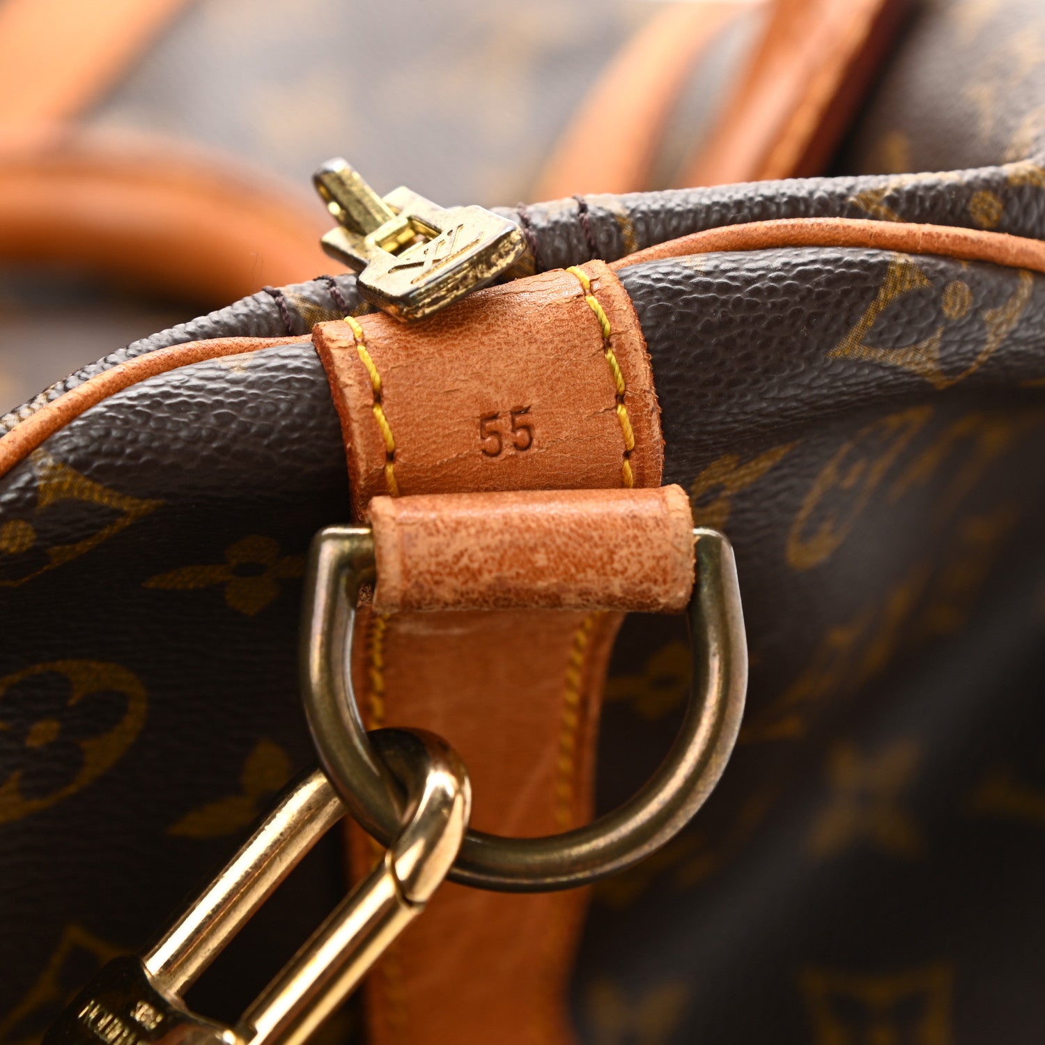 Louis Vuitton Monogram Keepall Bandouliere 55 8 of 19