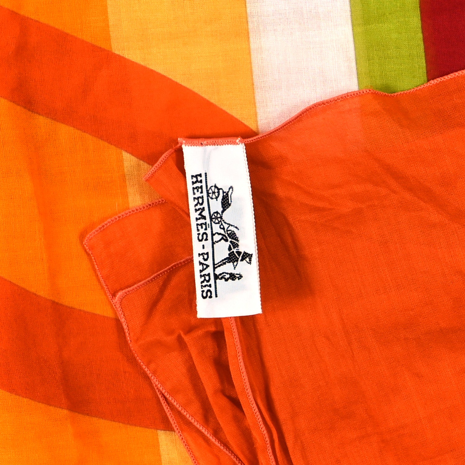 Hermes Cotton Print Beach Pareo 4 of 4