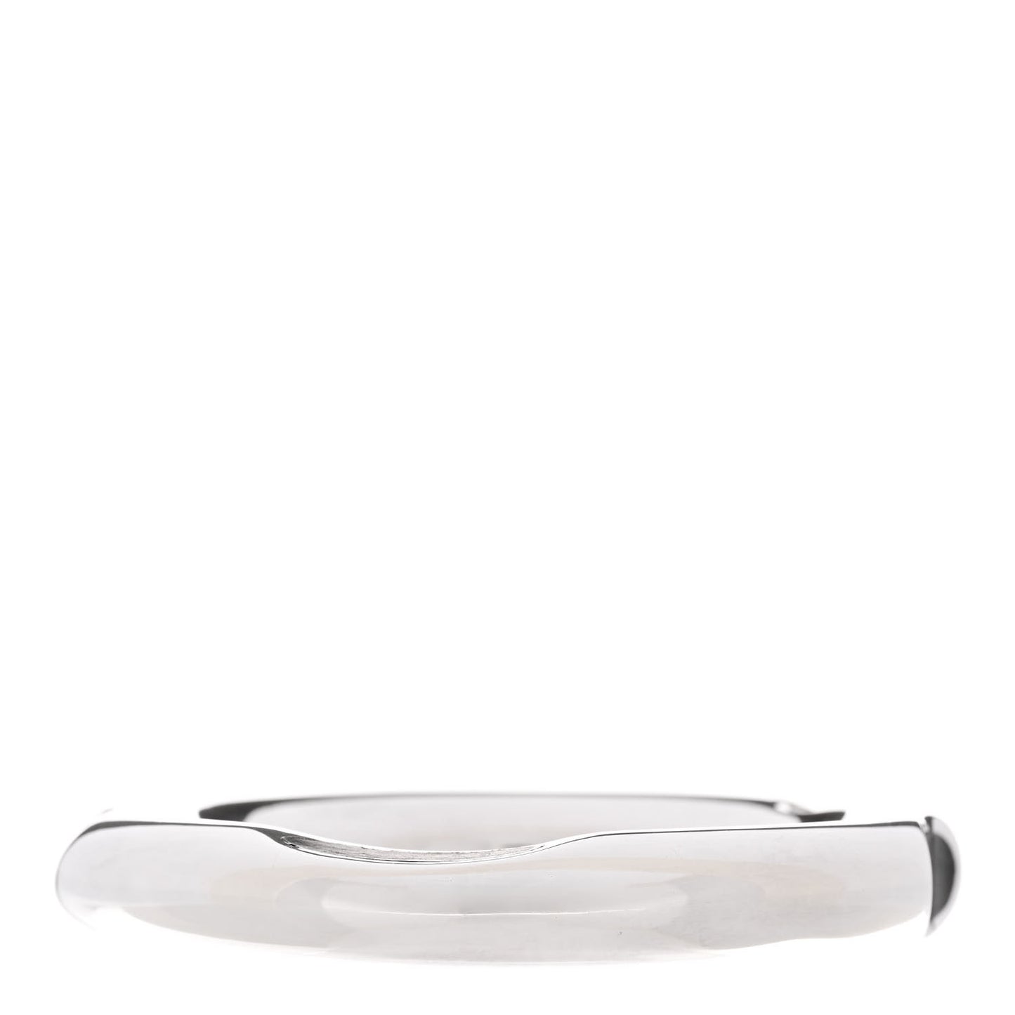 Sterling Silver Frank Gehry Wood Spot Bangle Bracelet