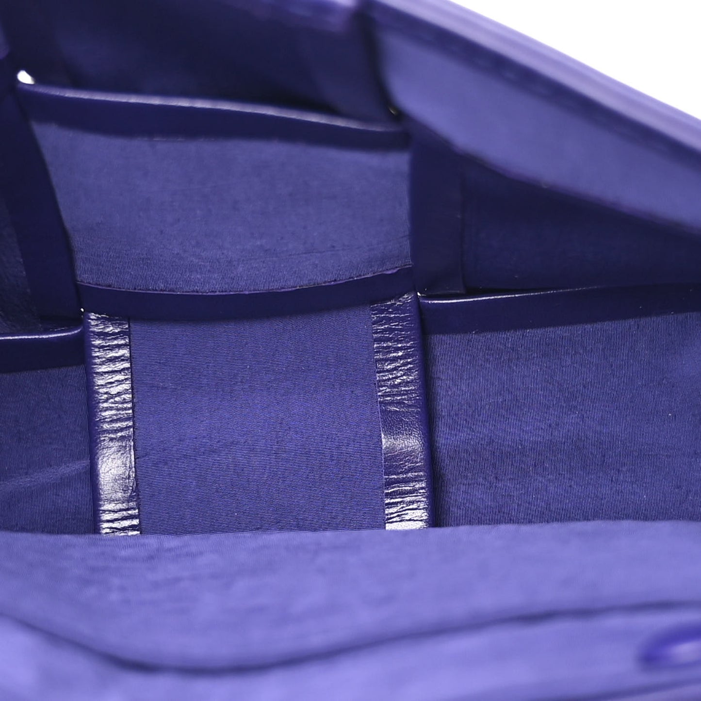 Paper Calfskin Maxi Intreccio Extra Mini Cassette Crossbody Bag Purple