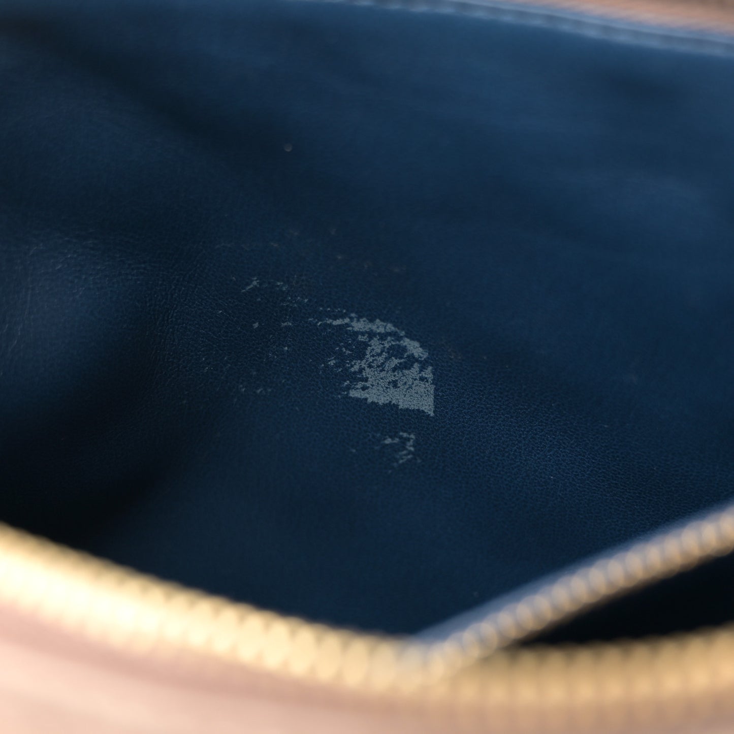 Lambskin Embossed Monogram Coussin PM Taupe