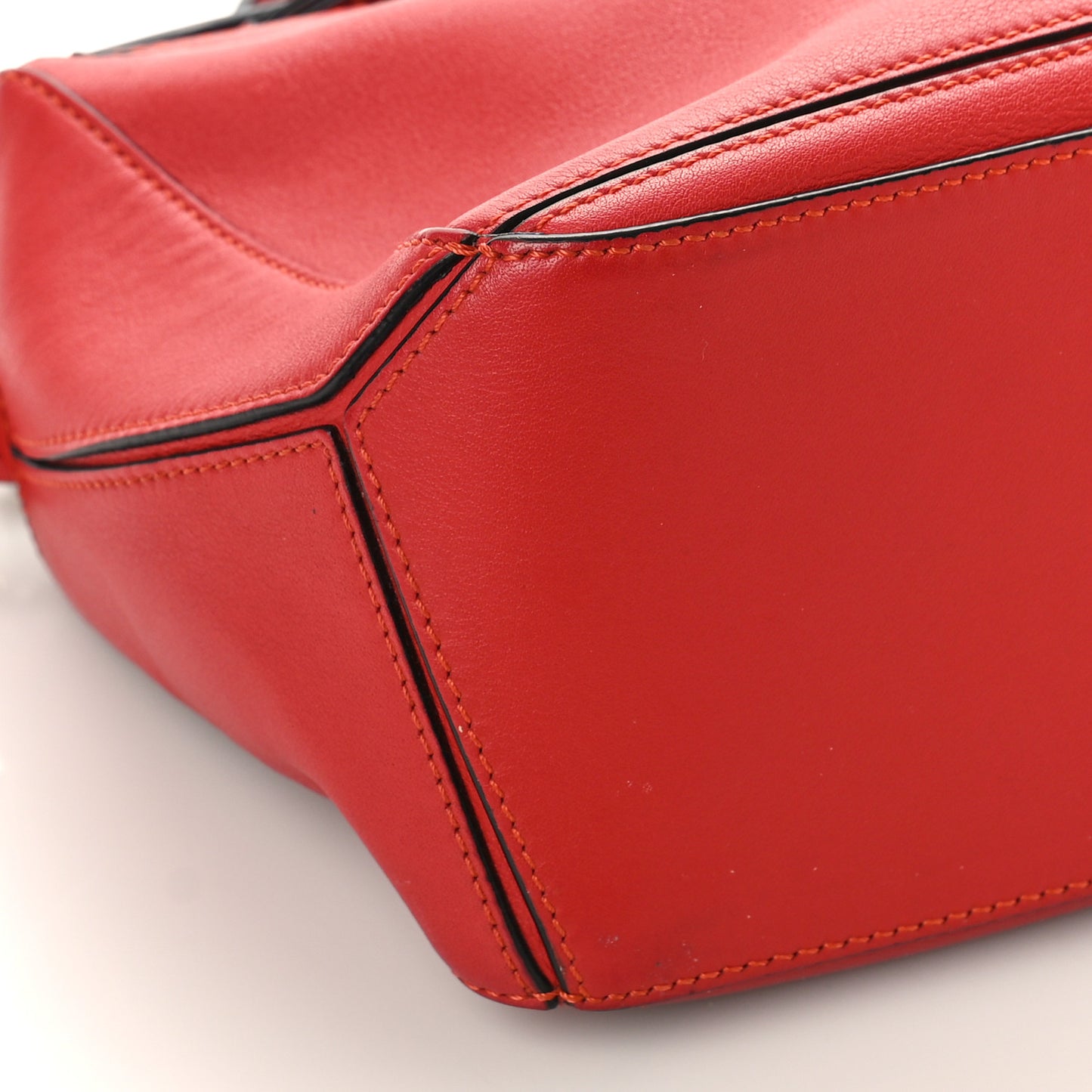 Calfskin Small Puzzle Bag Scarlet