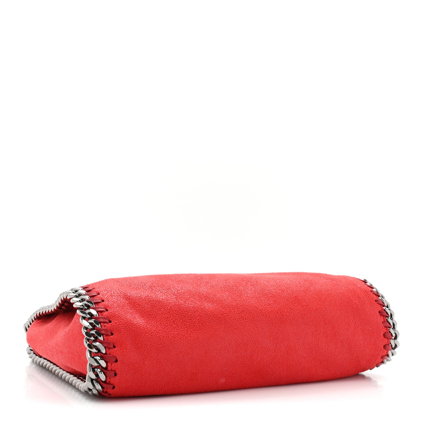 Shaggy Deer Mini Falabella Shoulder Bag Red