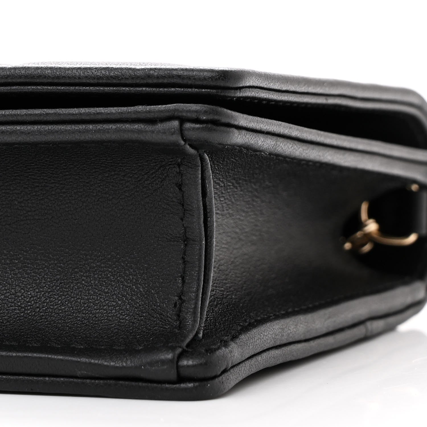 Christian Dior Lambskin Cannage Lady Dior Pouch Black 13 of 14