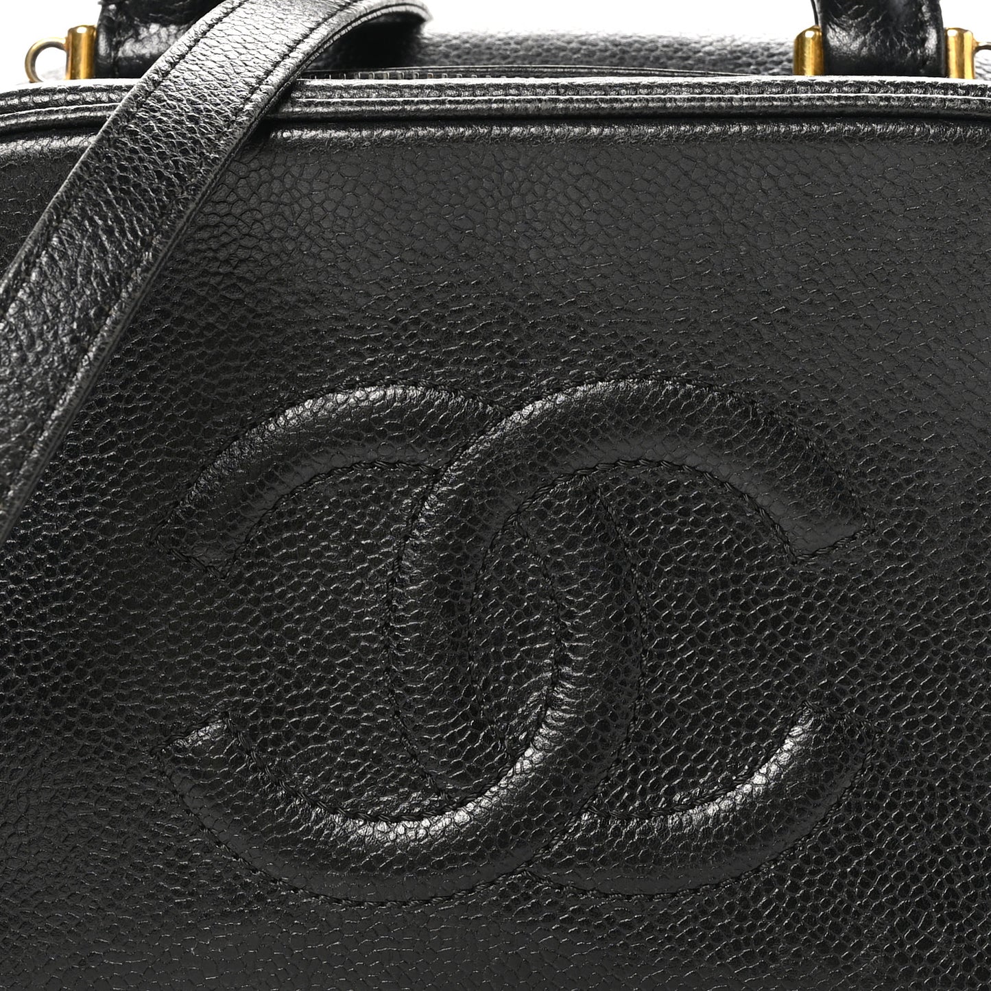 Caviar Timeless CC Vanity Case Black