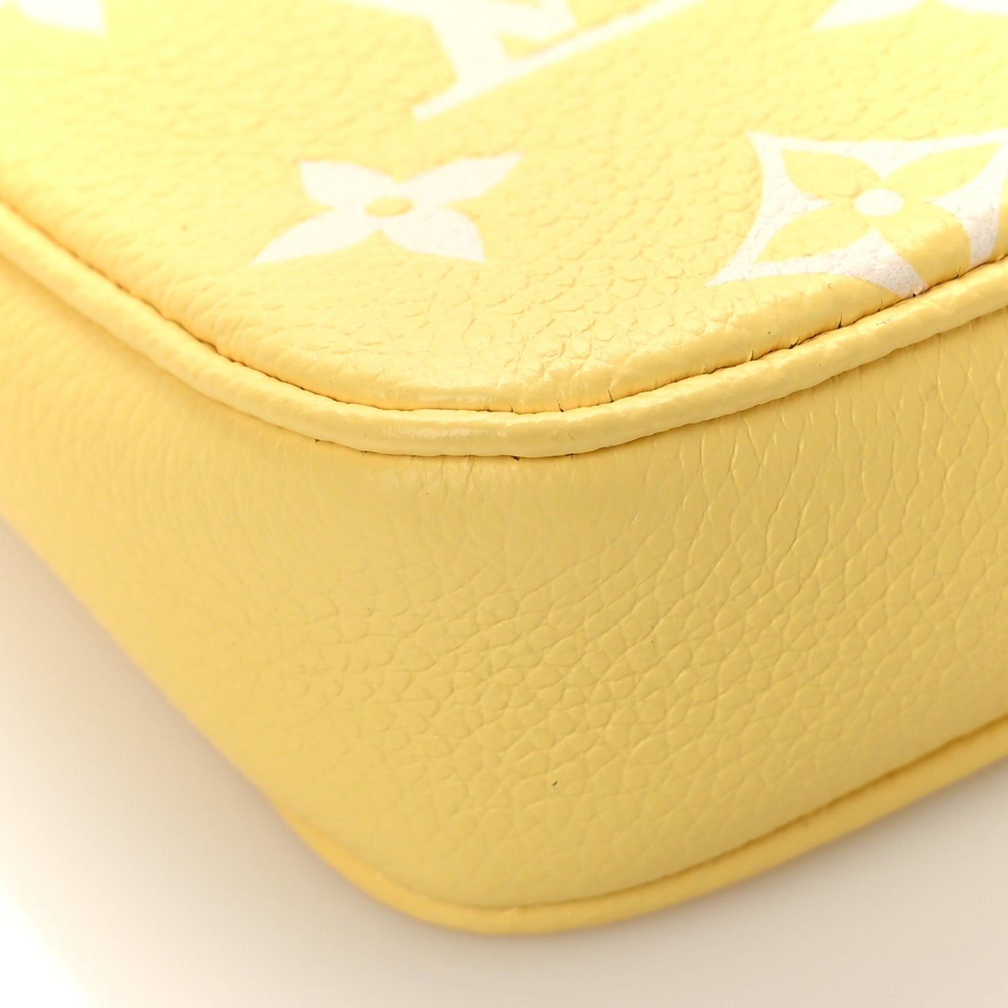 Empreinte Monogram Mini Pochette Accessories Lemon Curd Yellow
