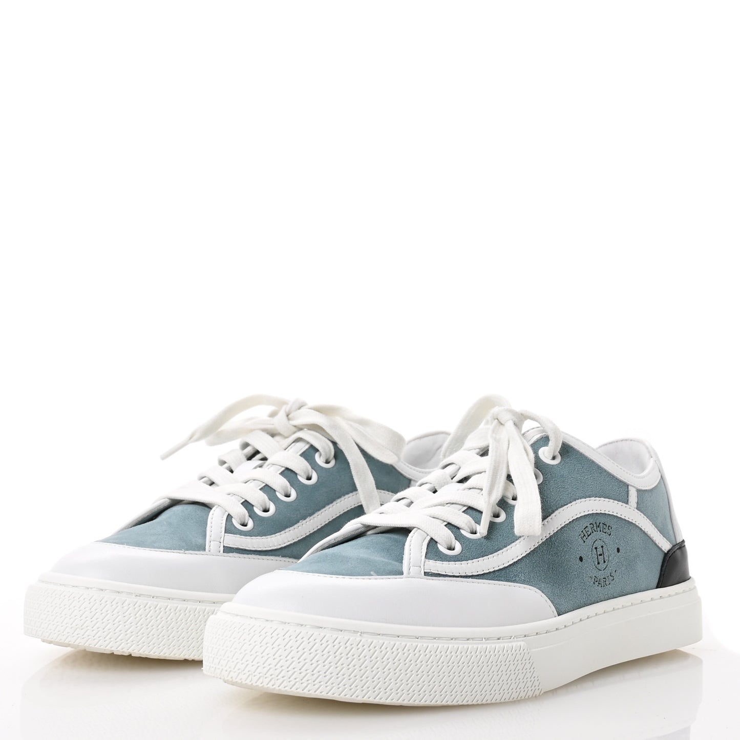Suede Get Sneakers 37 Vert D'eau White