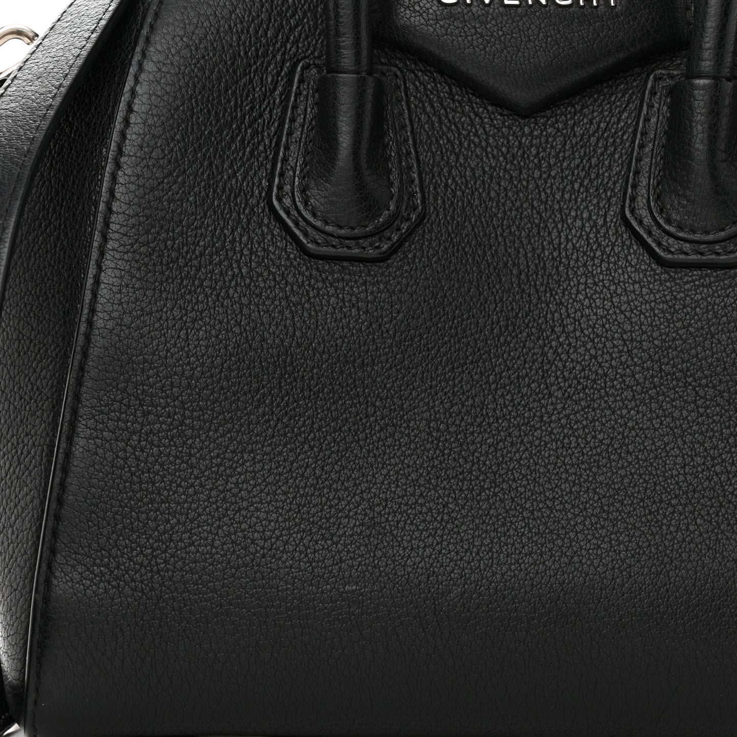 Sugar Goatskin Mini Antigona Black