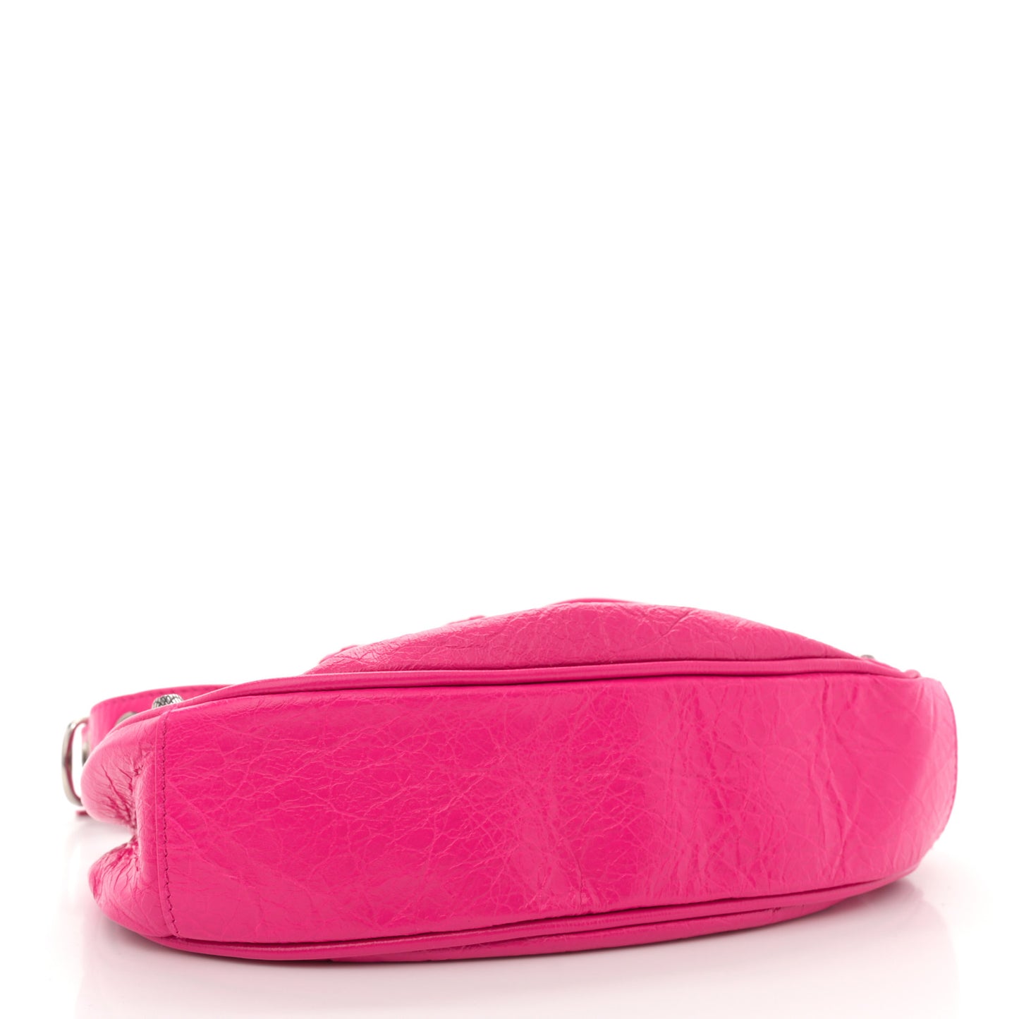 Agneau Arena Le Cagole Shoulder Bag XS Hot Pink