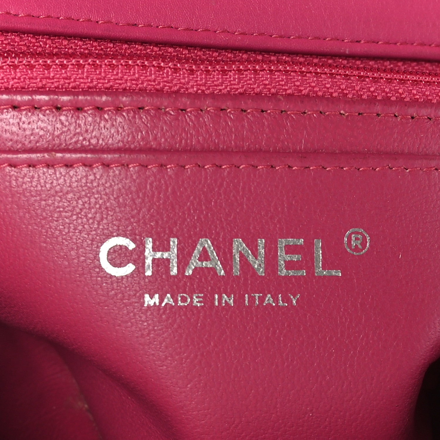 Chanel Patent Calfskin Quilted Mini Rectangular Flap Pink 6 of 11