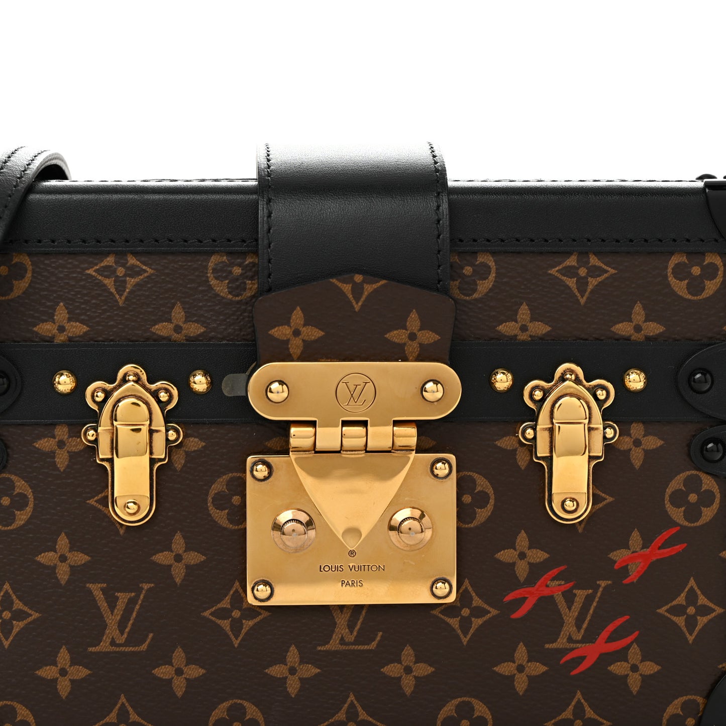 Monogram Petite Malle Black