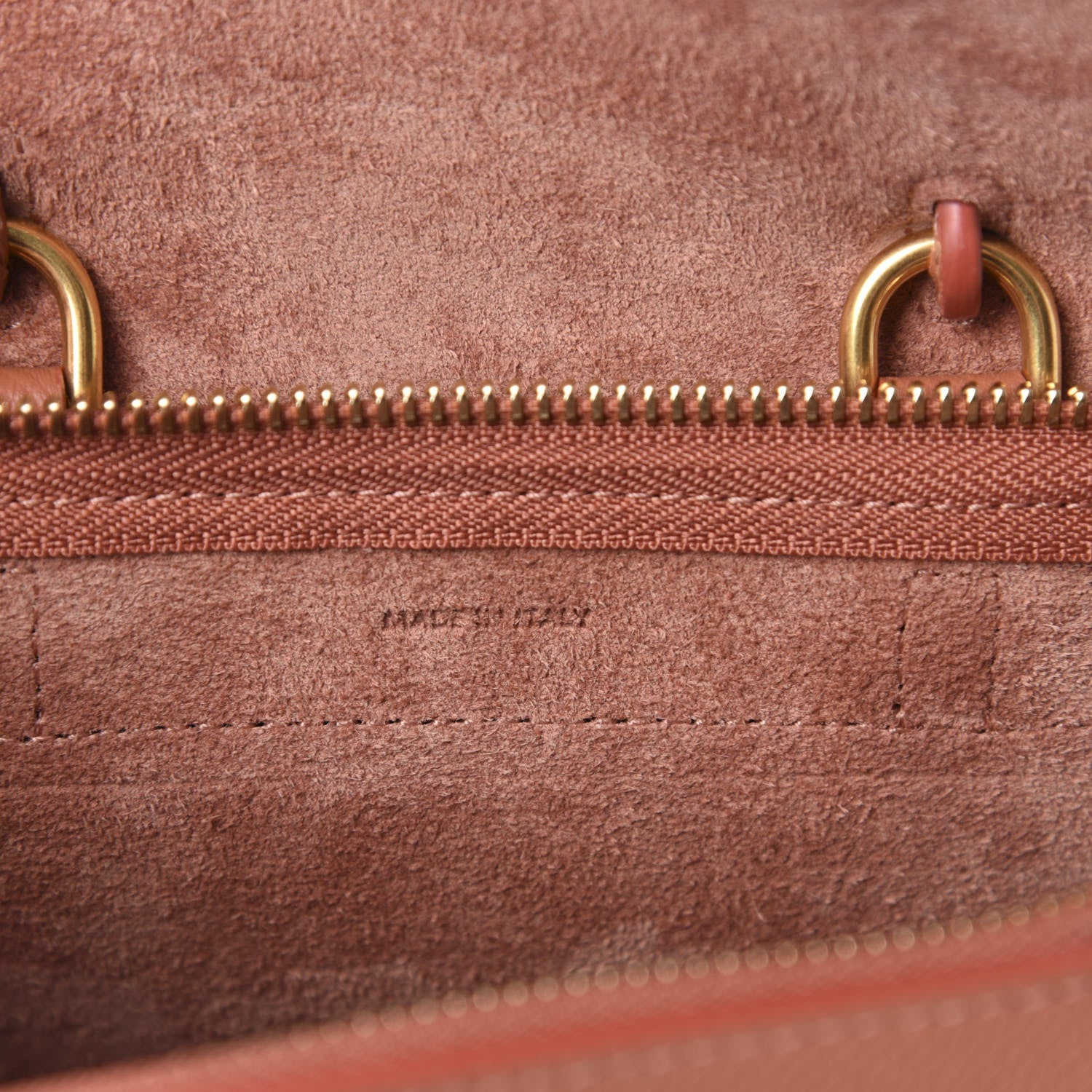 Celine Grained Calfskin Pico Belt Bag Lychee 8 of 10